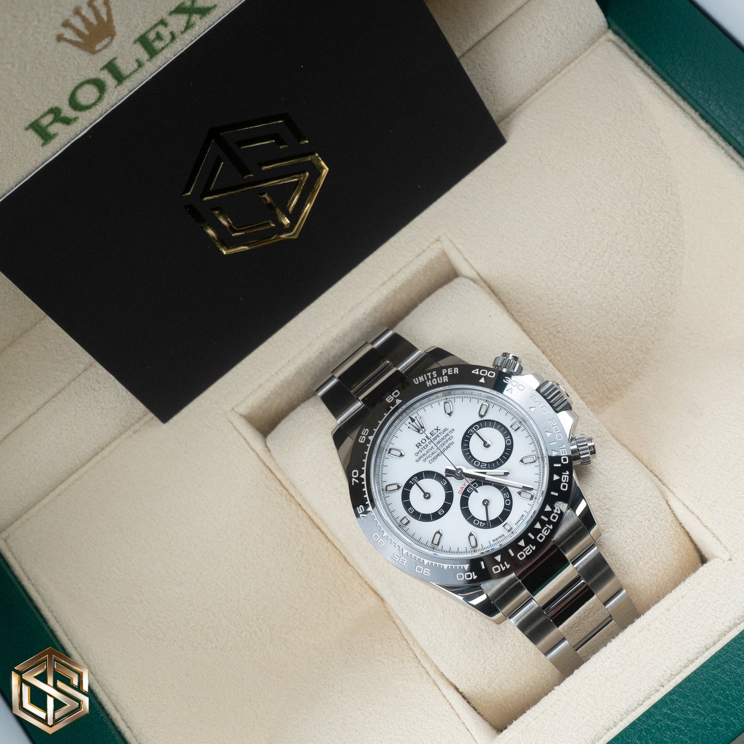 Rolex 116500LN Daytona Ceramic White 'Panda' Dial 2021 Full Set Watch