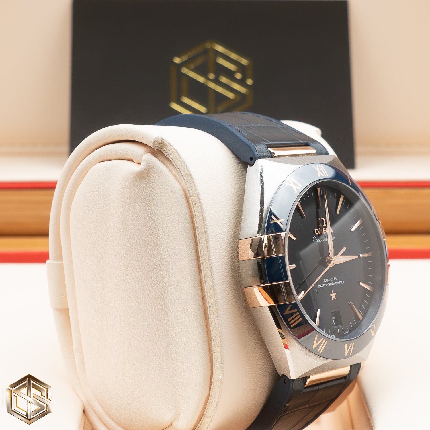 Omega 131.23.41.21.03.001 Constellation Sedna Gold Leather Strap 2022 Watch