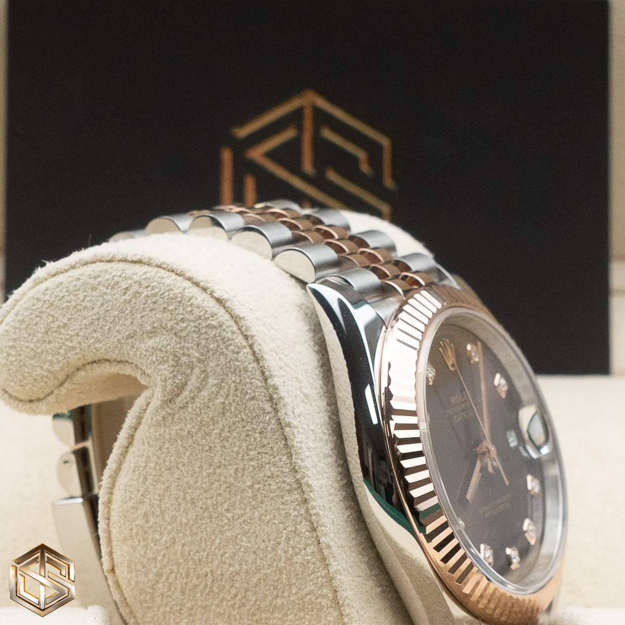Rolex Datejust 41 126331 Everose Chocolate Diamond Dial Jubilee Bracelet 2023 Watch