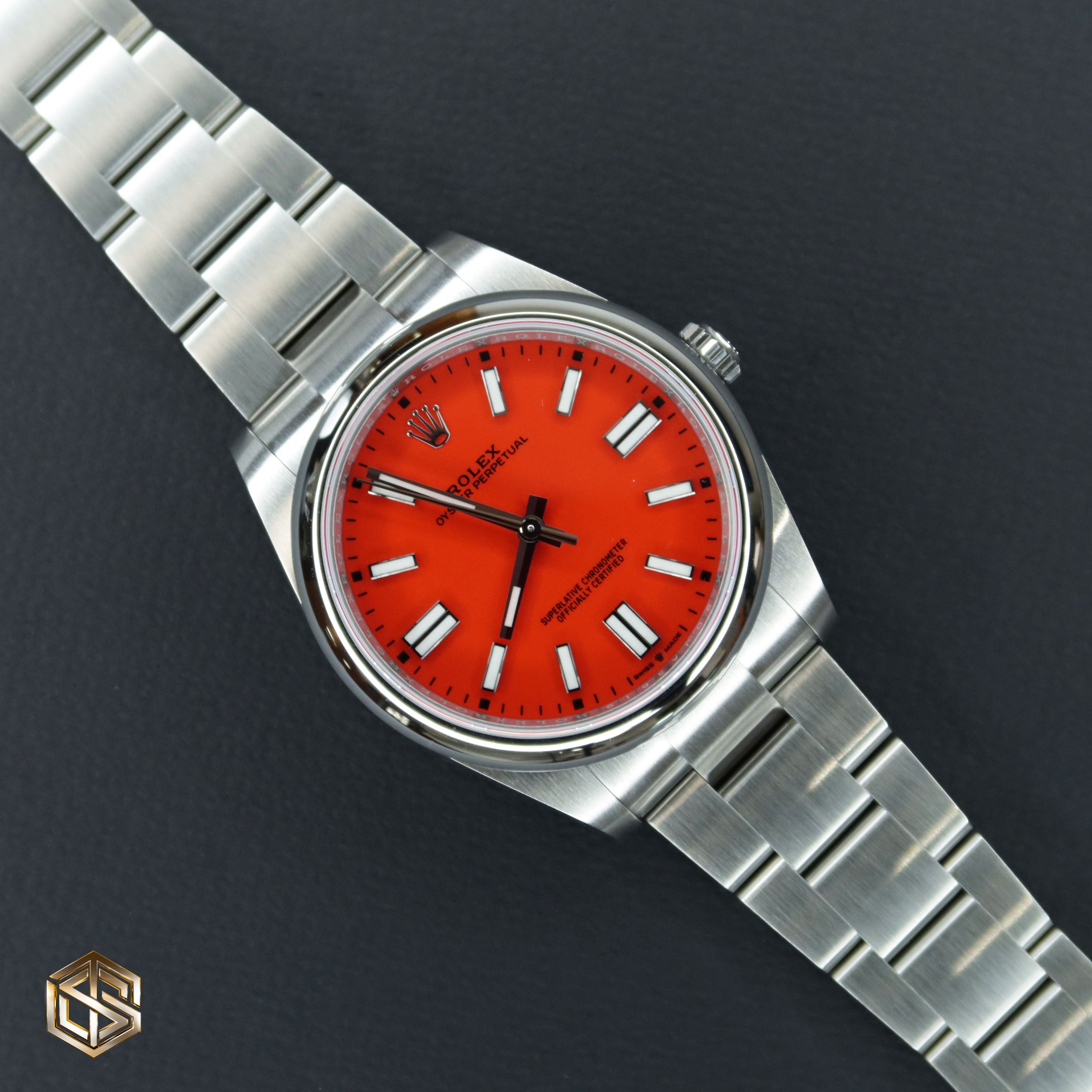 Rolex op 41 red sale