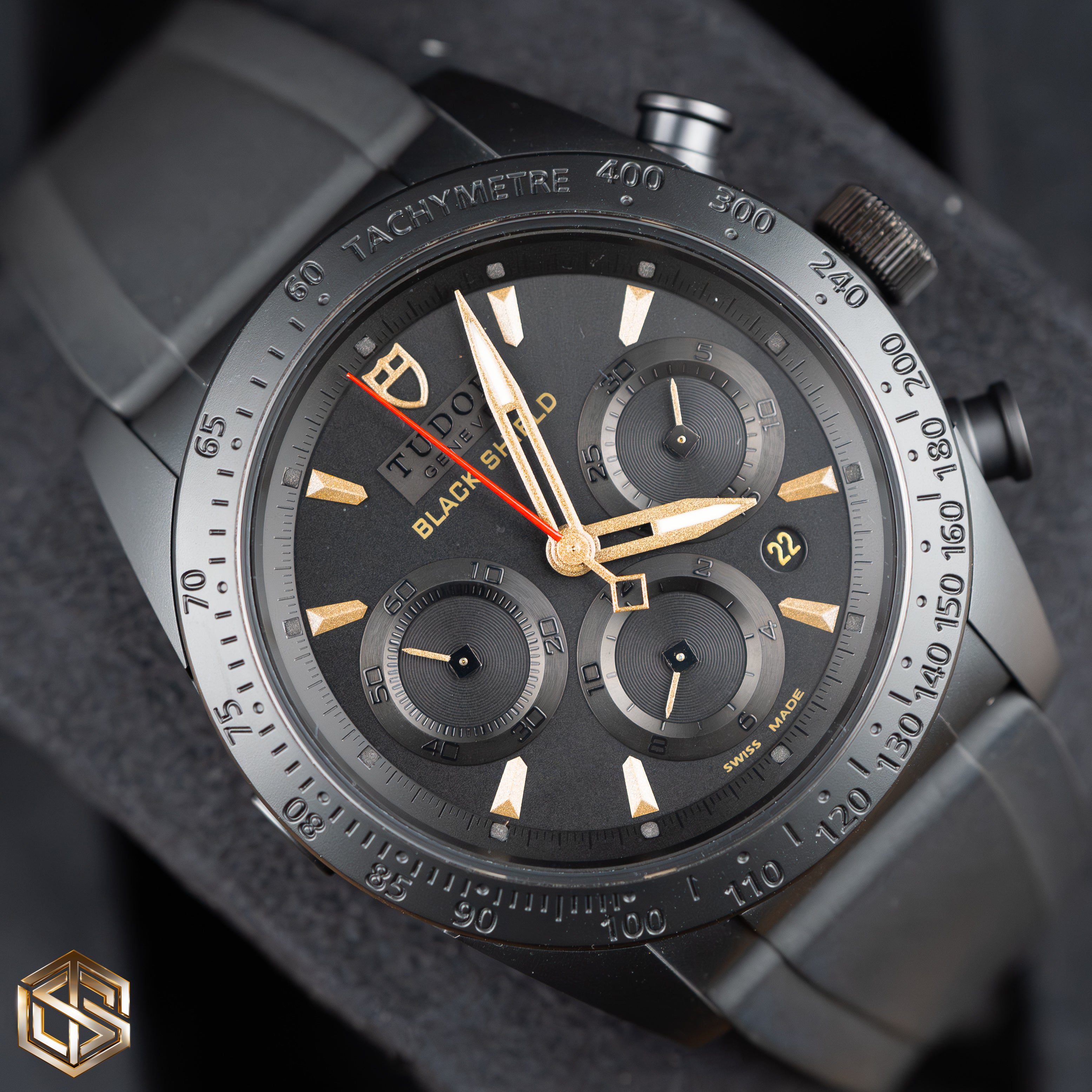 Tudor black sale shield 42000cn