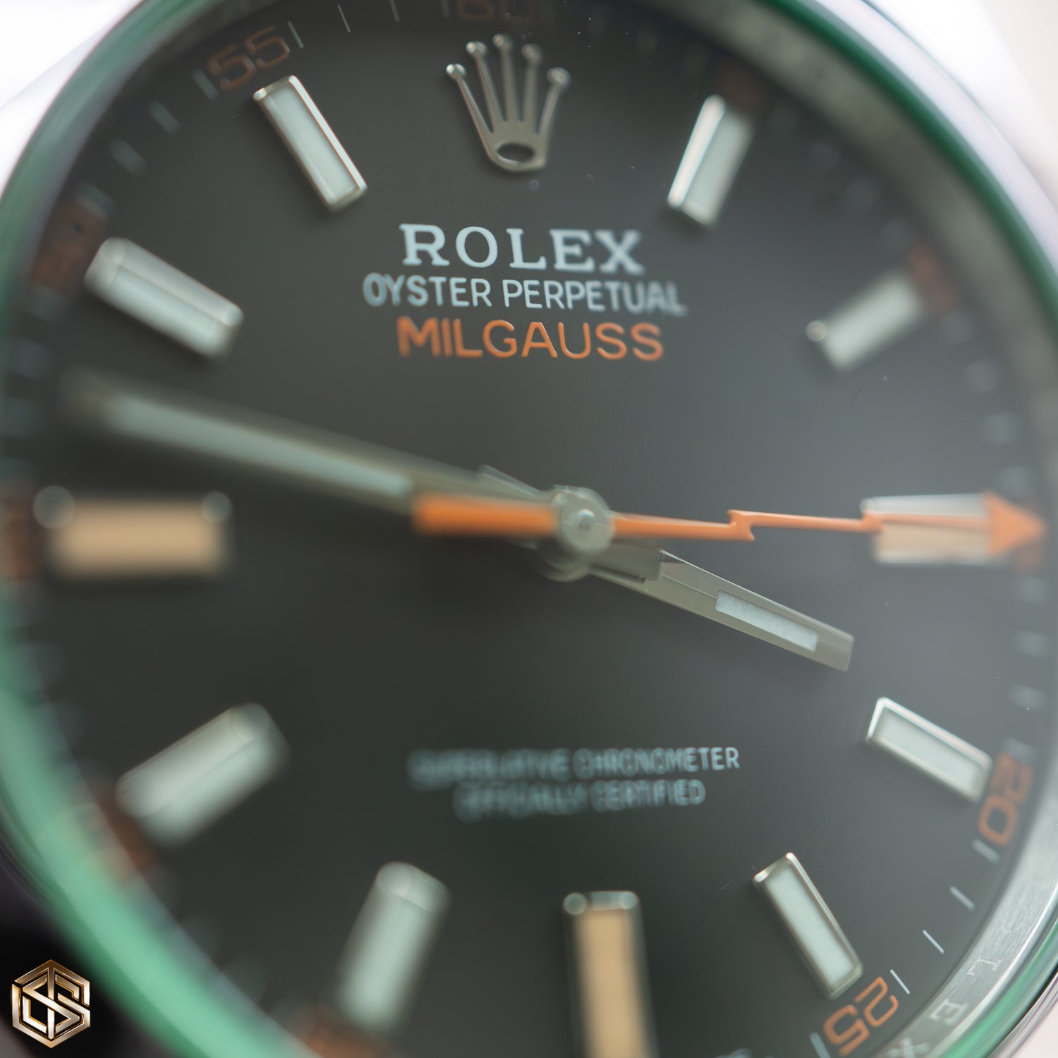 Rolex 116400GV Milgauss Black Dial 40mm 2023 Full Set Watch