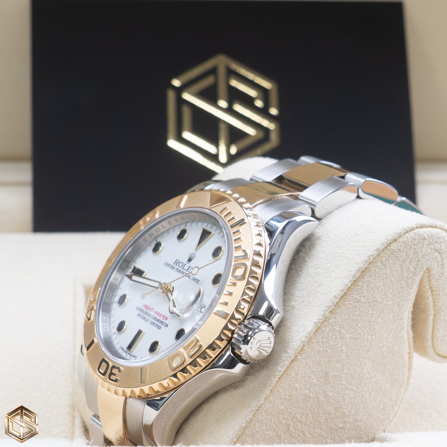 Rolex 16623 Yacht-Master 40 Bi-Metal White Dial 2015 Watch