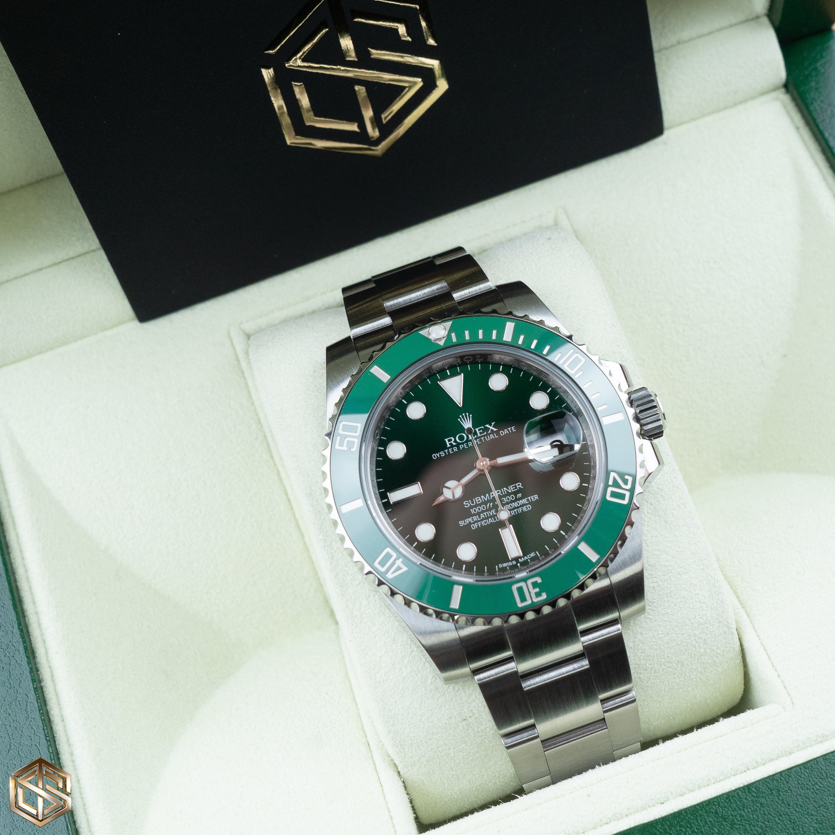Rolex hulk original sales