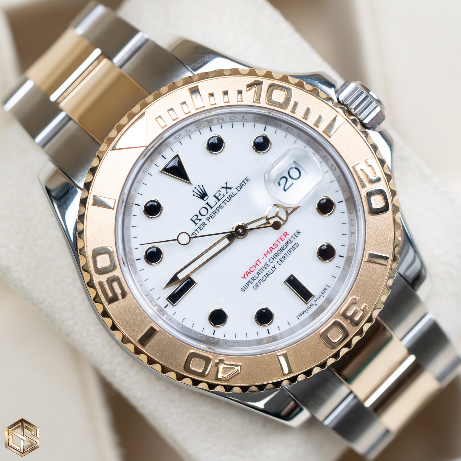 Rolex 16623 Yacht-Master 40 Bi-Metal White Dial 2015 Watch