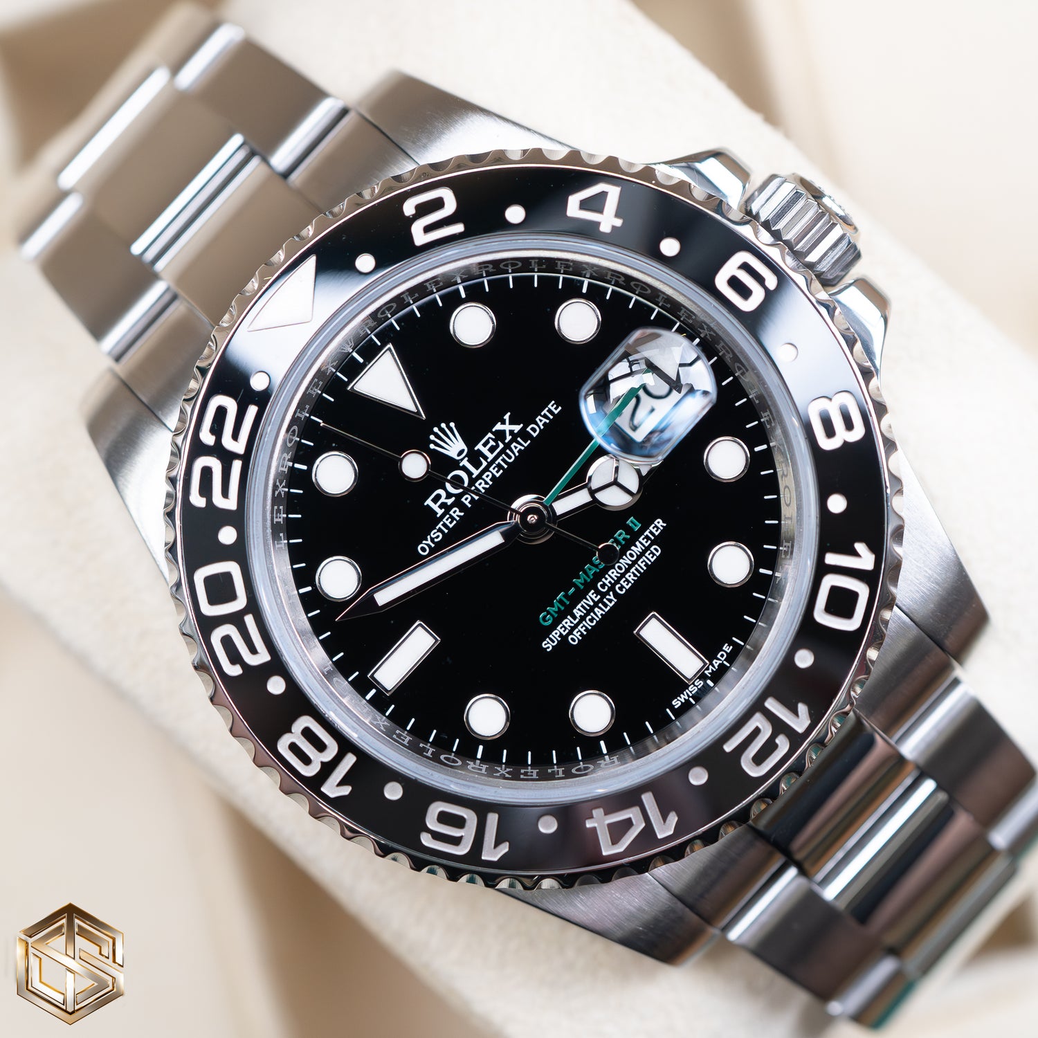 Rolex 116710LN GMT-Master II Black Dial 2015 Full Set Watch