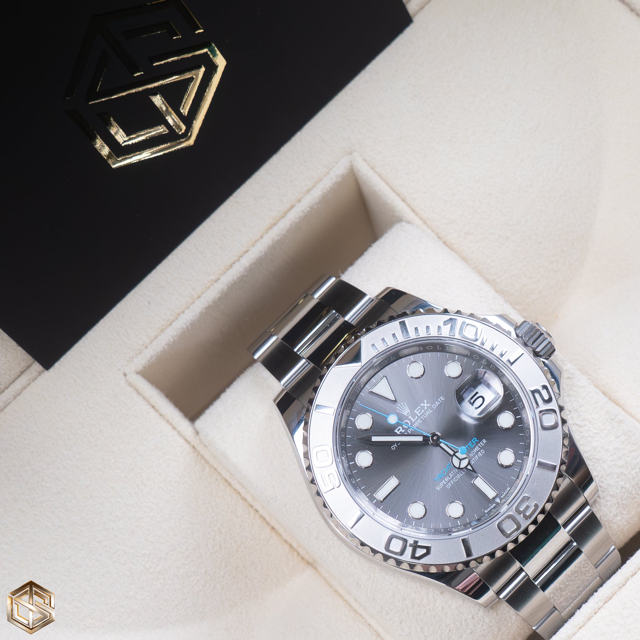 Rhodium dial yacht master deals
