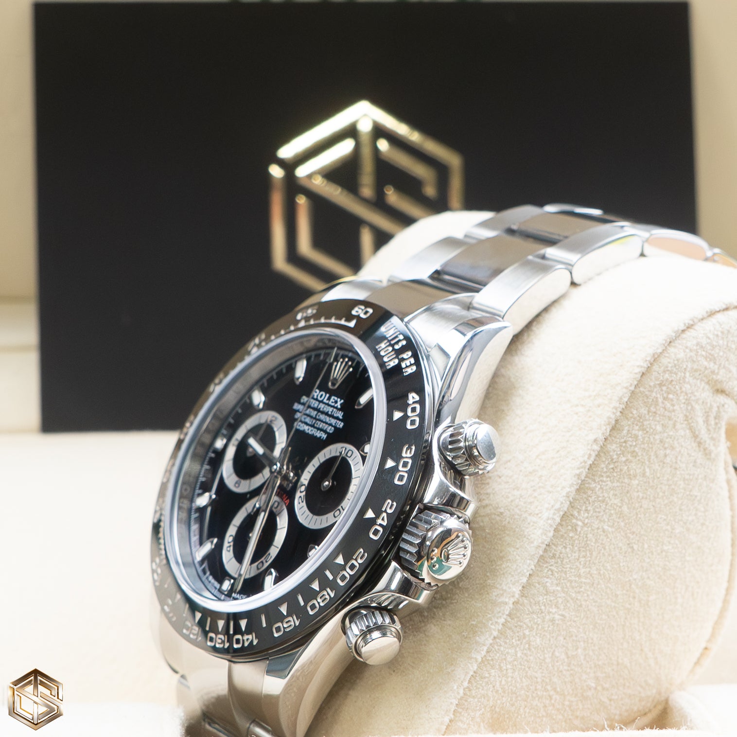 Rolex 116500LN Daytona Ceramic Black Dial 40mm 2018 Full Set Watch SwissTimepieces