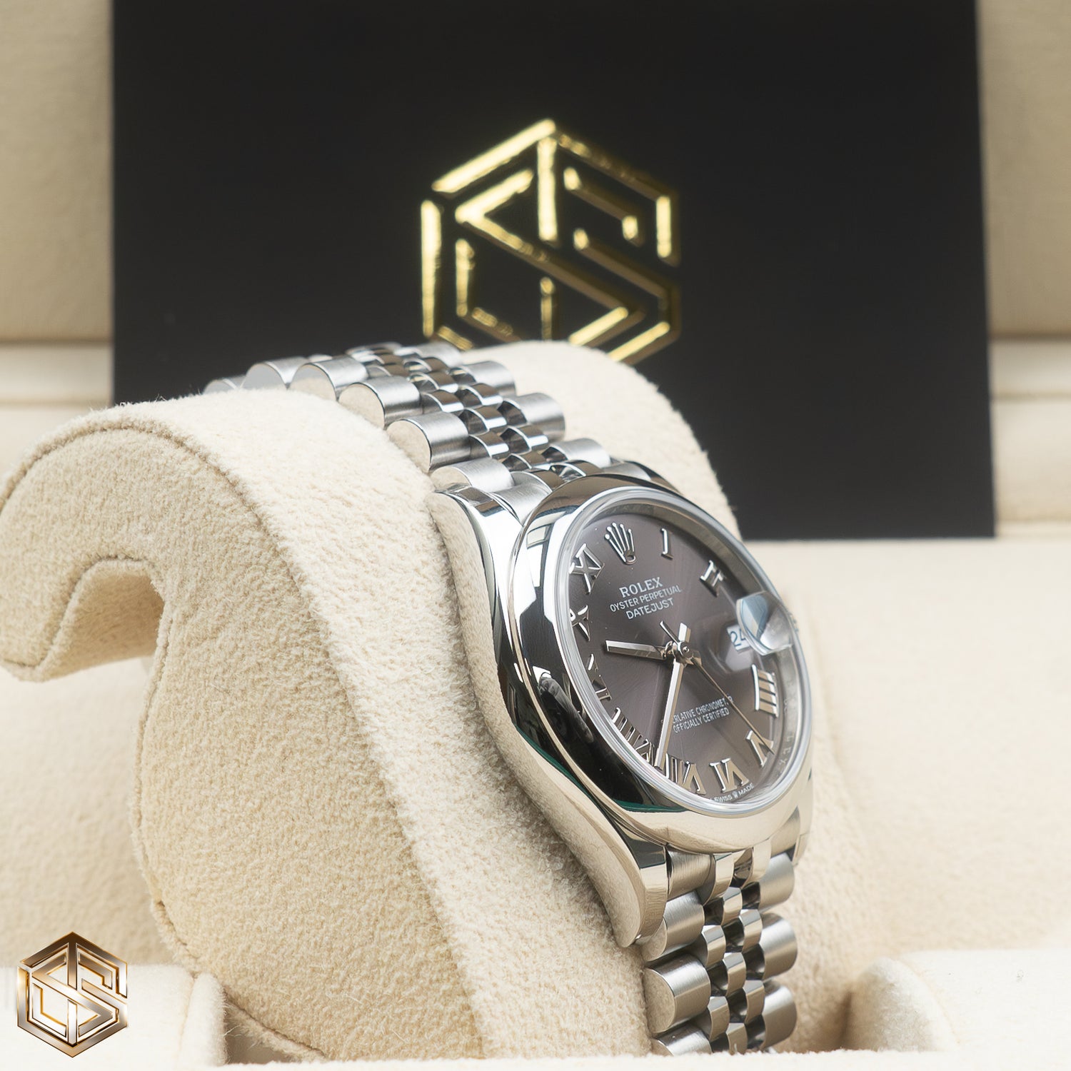 Rolex 278240 2024 UNWORN Datejust 31mm Dark Grey Dial Jubilee Bracelet Watch
