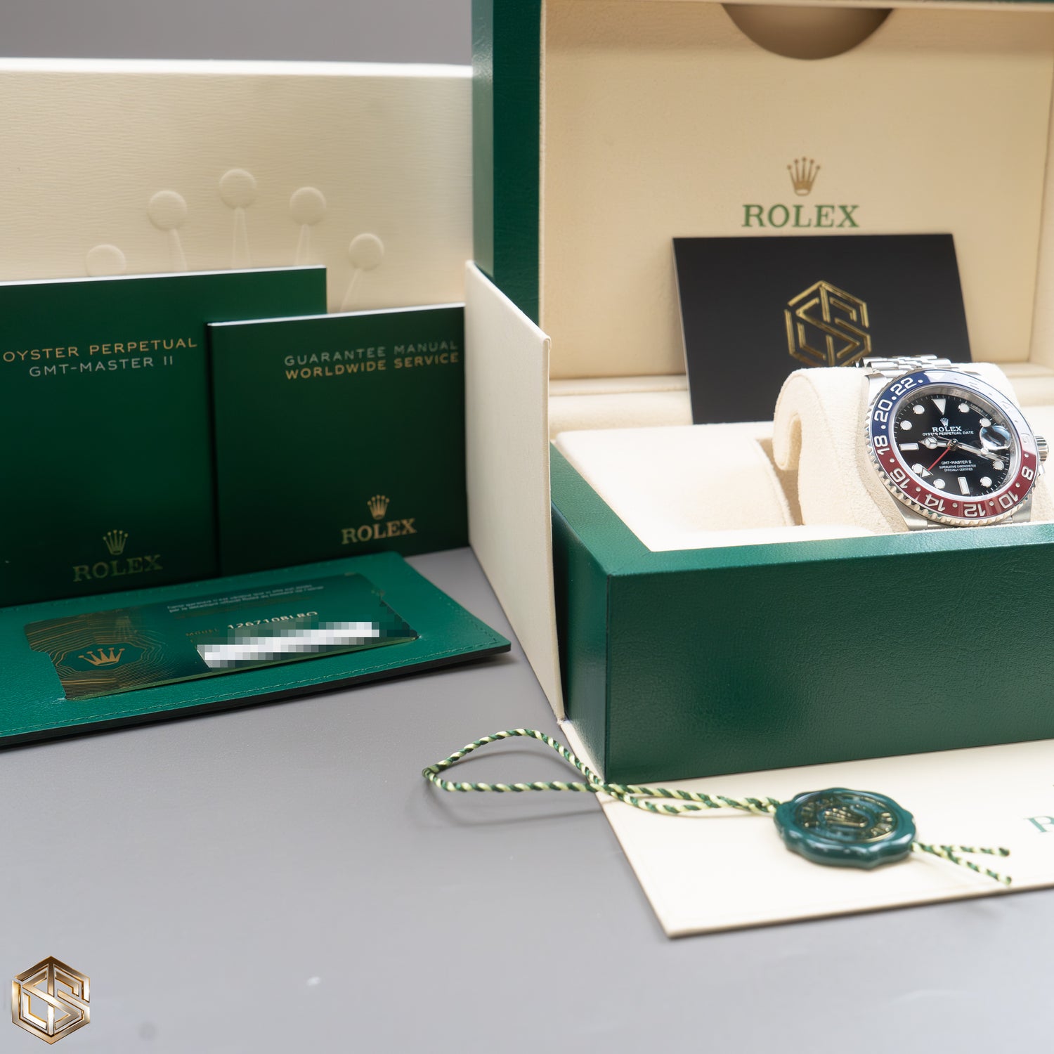 Rolex 126710BLRO GMT-Master II 'Pepsi' Jubilee 2022 Full Set Watch