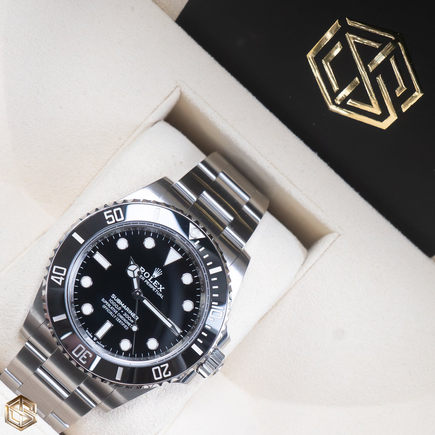 Rolex 124060 Submariner No Date 41mm 2020 Full Set Watch