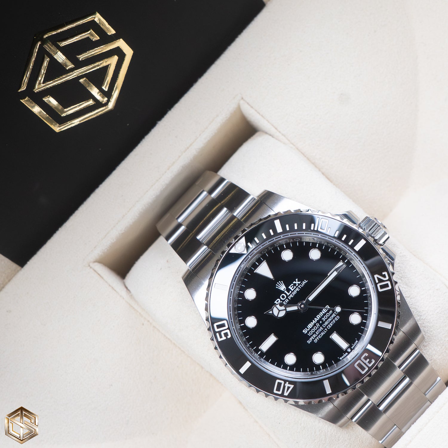 Rolex 124060 Submariner No Date 41mm 2020 Full Set Watch