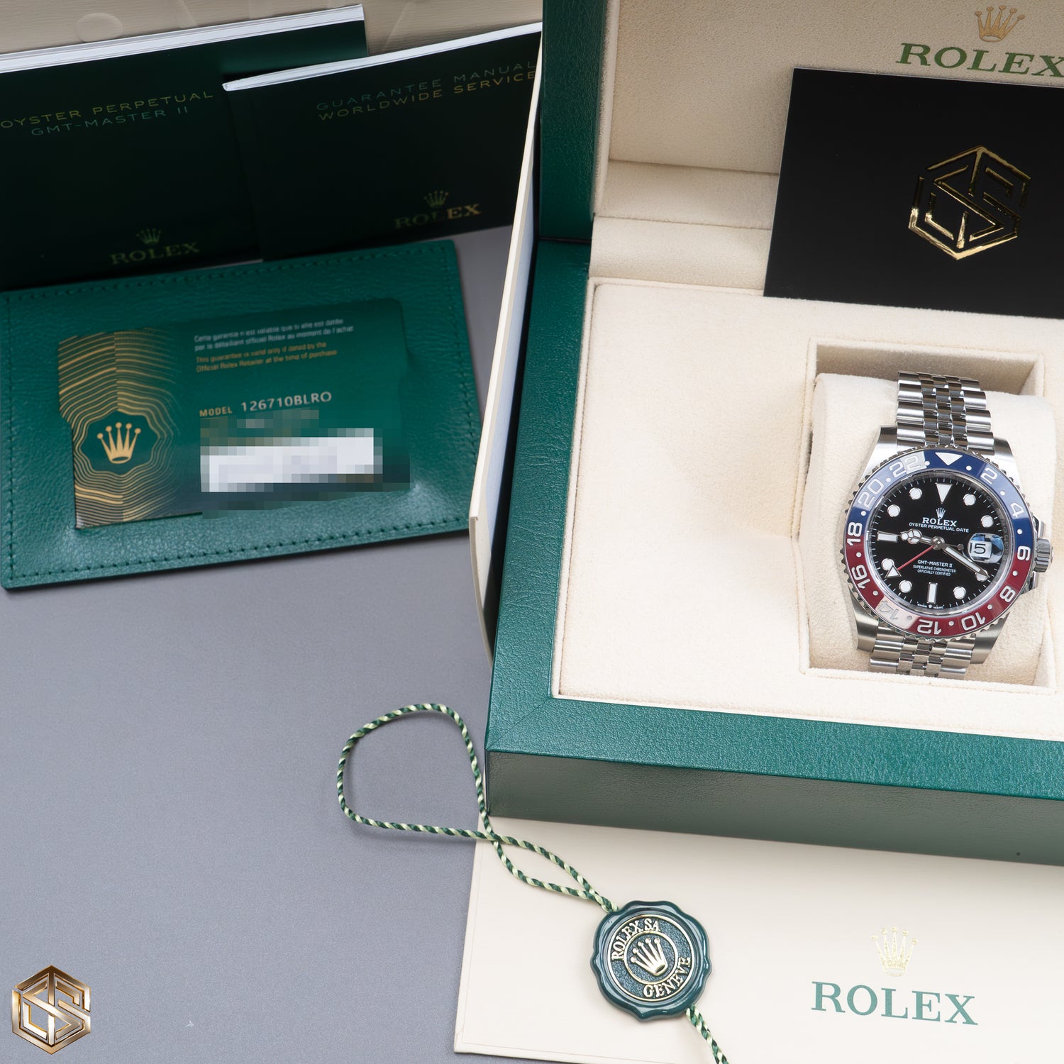 Rolex 126710BLRO GMT-Master II 'Pepsi' Jubilee 2022 Full Set Watch