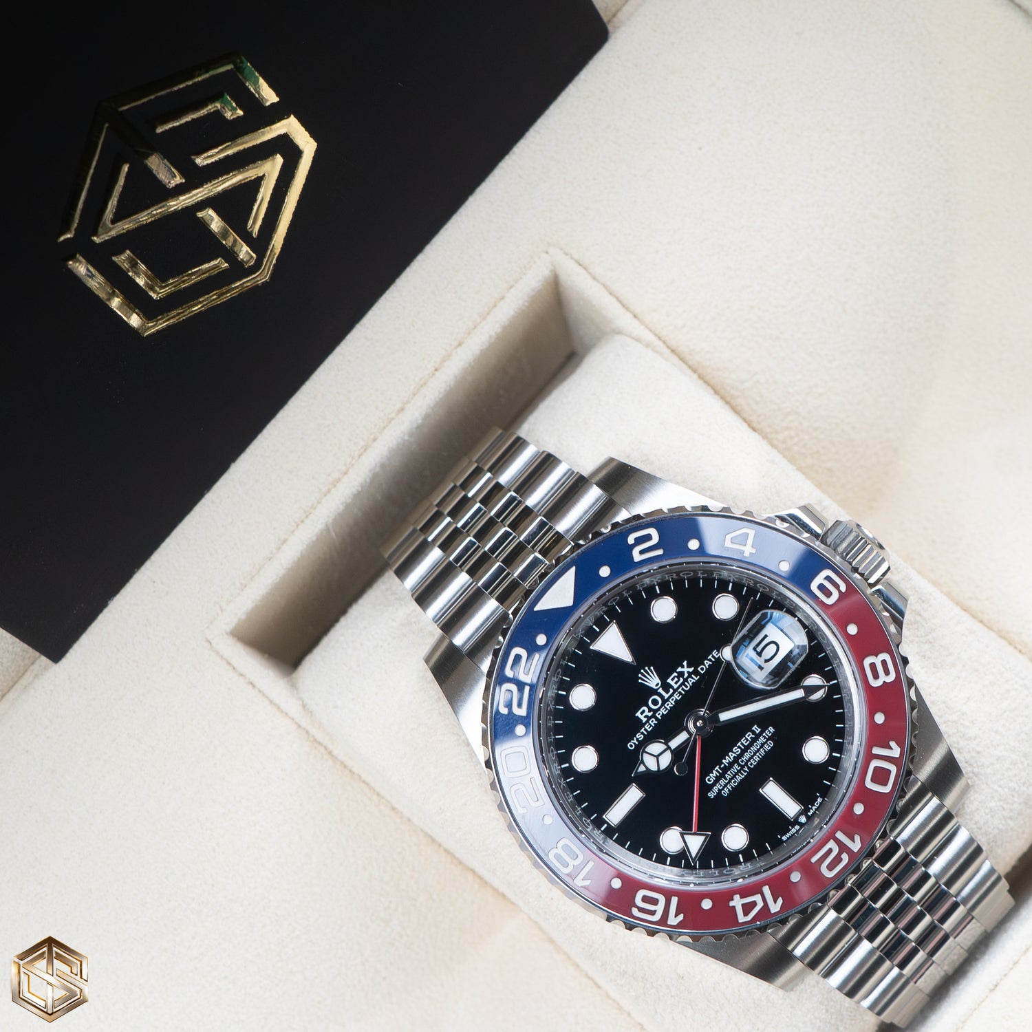 Rolex 126710BLRO GMT-Master II 'Pepsi' Jubilee 2022 Full Set Watch