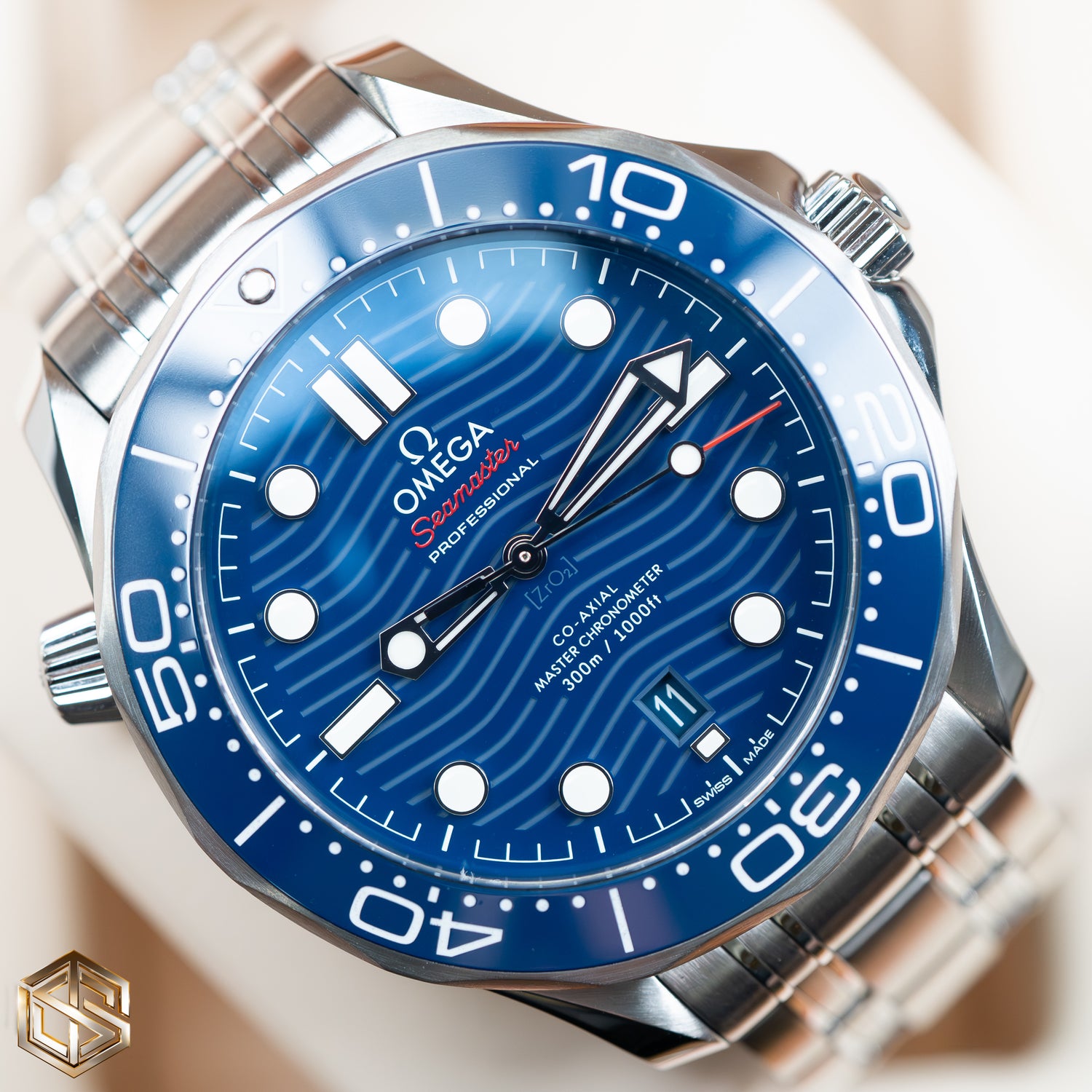 Omega 210.30.42.20.03.001 Seamaster Diver 300m Blue Dial 2021 Watch