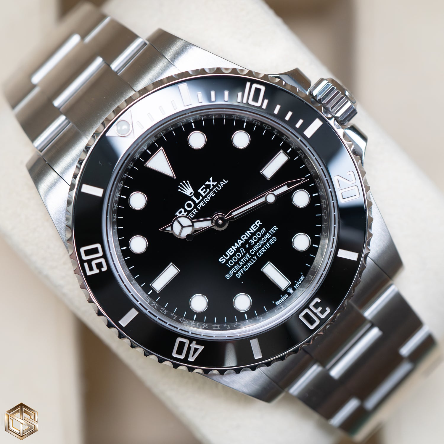 Rolex 124060 Submariner No Date 41mm 2020 Full Set Watch