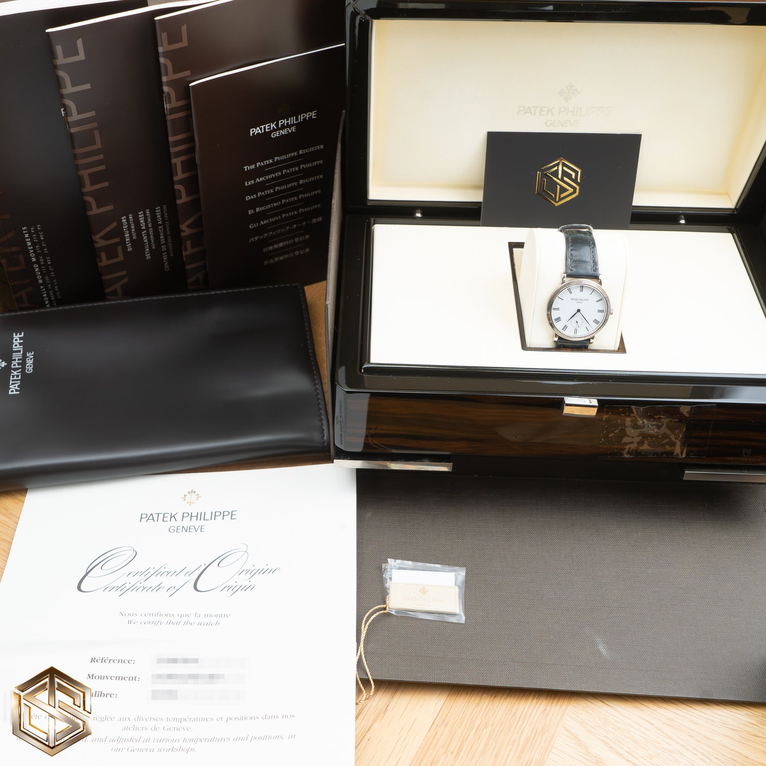 Patek Philippe 7119G-010 White Gold Ladies Calatrava 2014 Full Set Watch