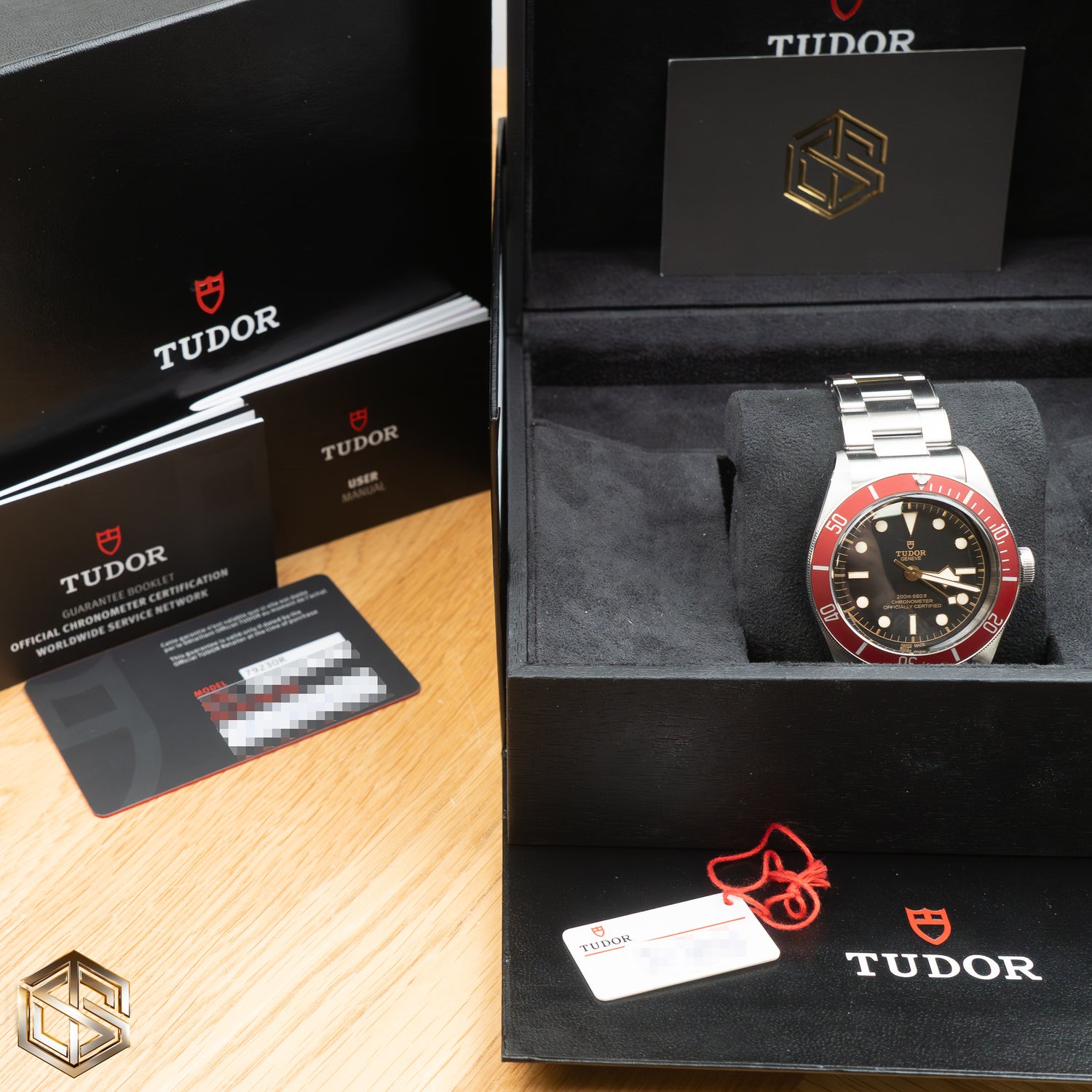 Tudor 79230 Heritage Black Bay Red Bezel 41mm 2023 Full Set Watch