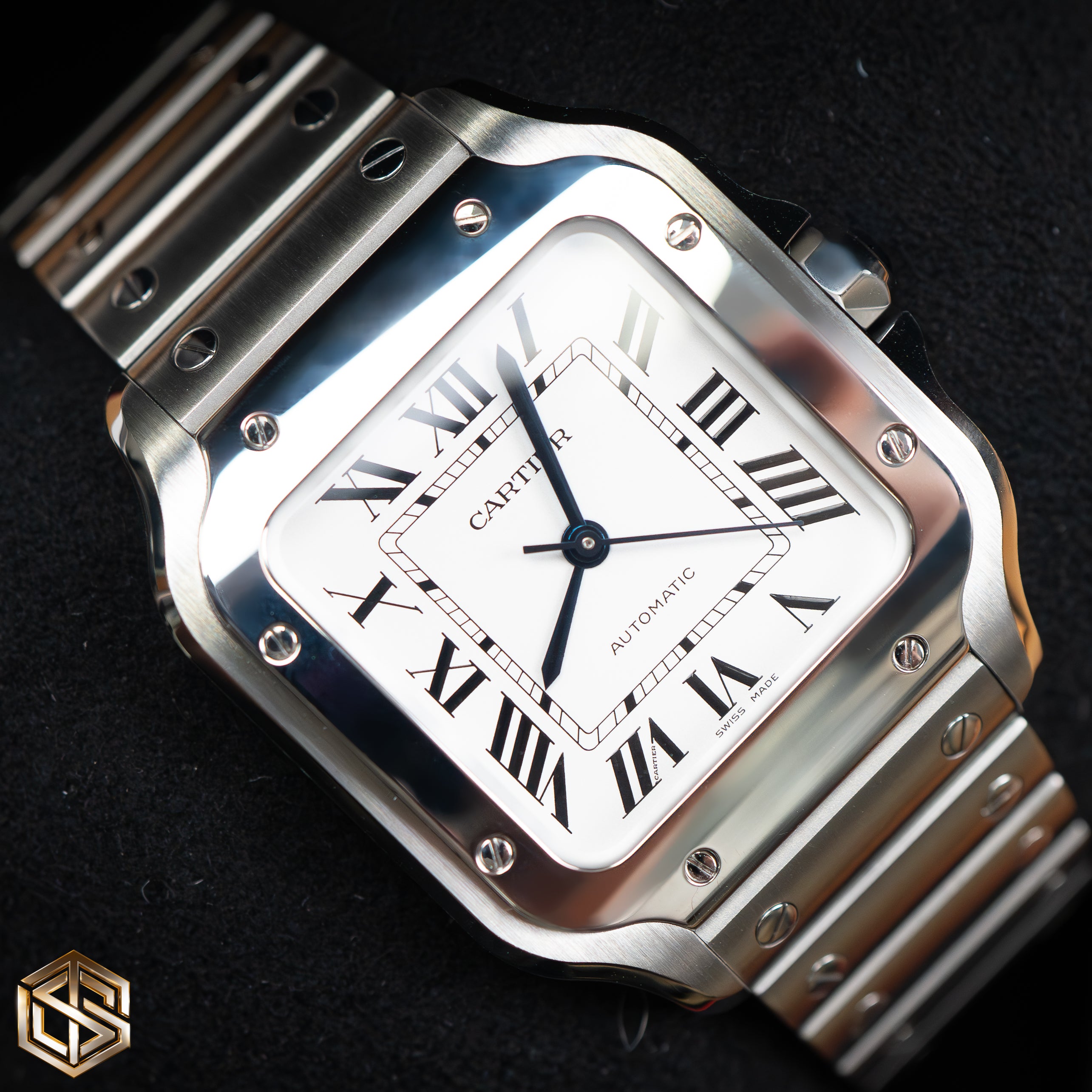 Cartier santos clon sale