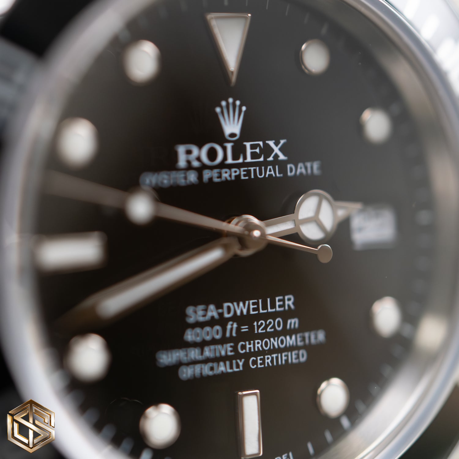 Rolex 16600 Sea-Dweller 4000 Black Dial 2007 Serviced by Rolex 2018 Full Set Watch