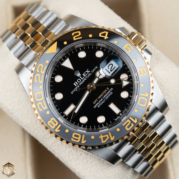 Rolex gmt master ii gold and stainless steel clearance price