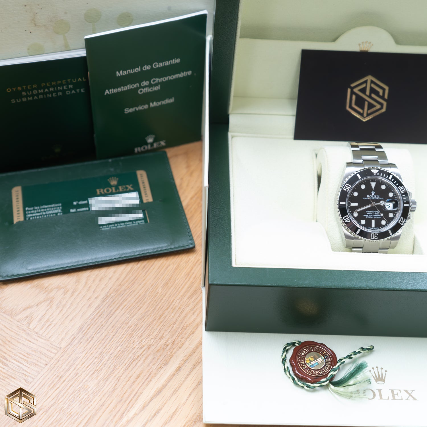 Rolex 116610LN Submariner Date Discontinued 40mm 2011 Full Set Watch