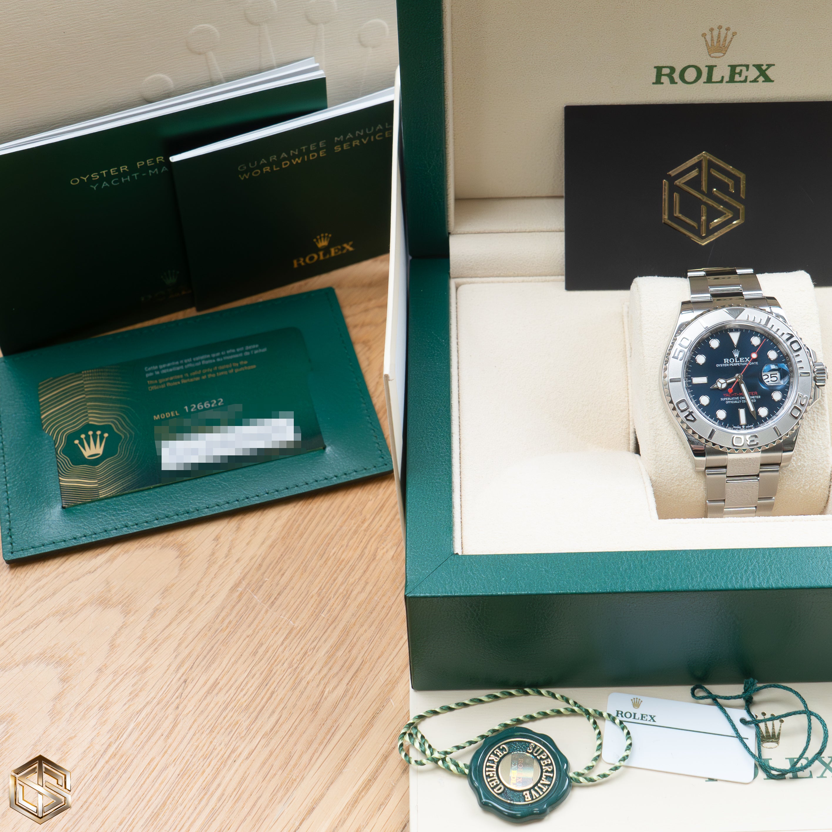 Rolex 126622 Yacht Master 40 Blue Dial 2023 Full Set Watch SwissTimepieces