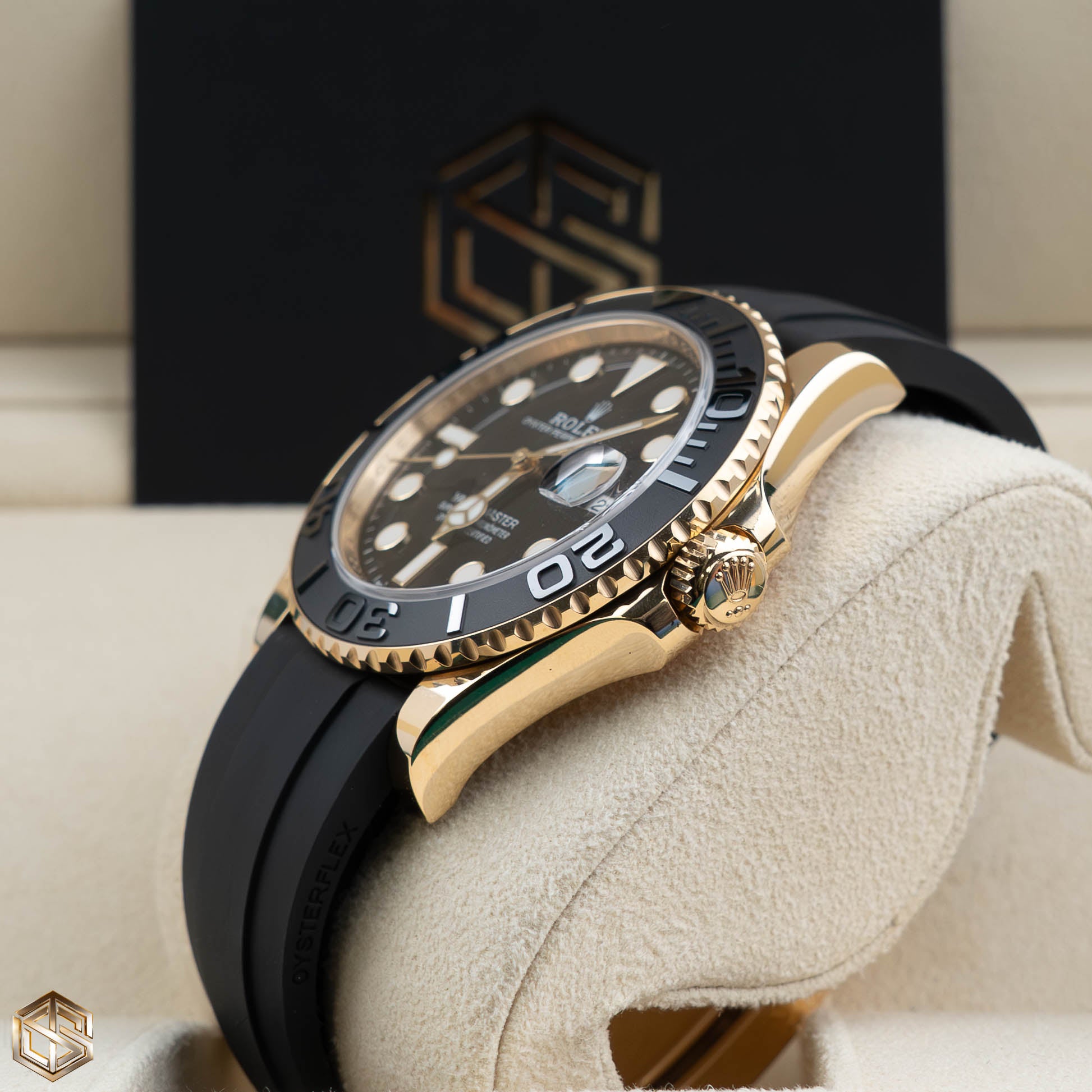 Yellow gold yacht discount master