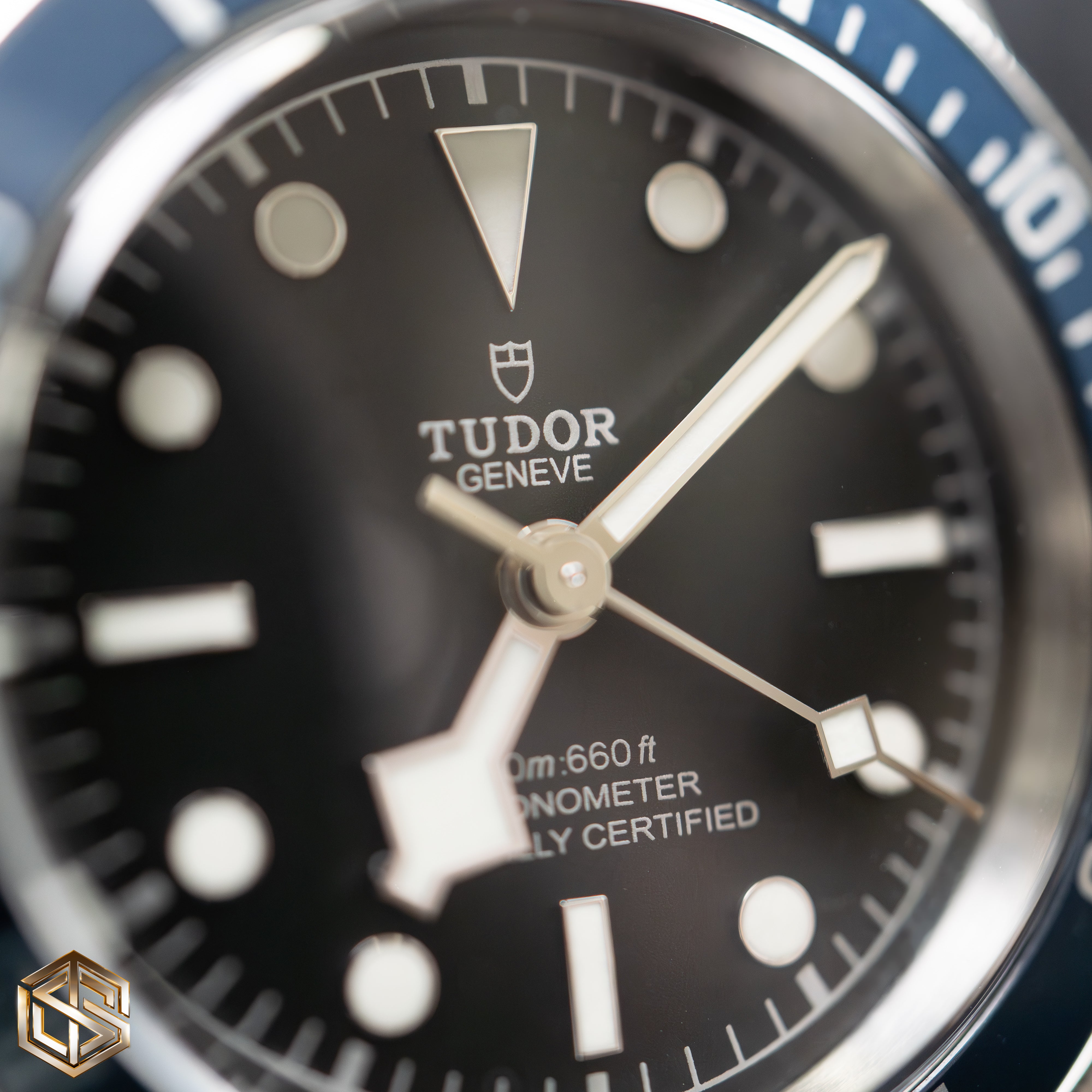Tudor black bay blue bezel sale