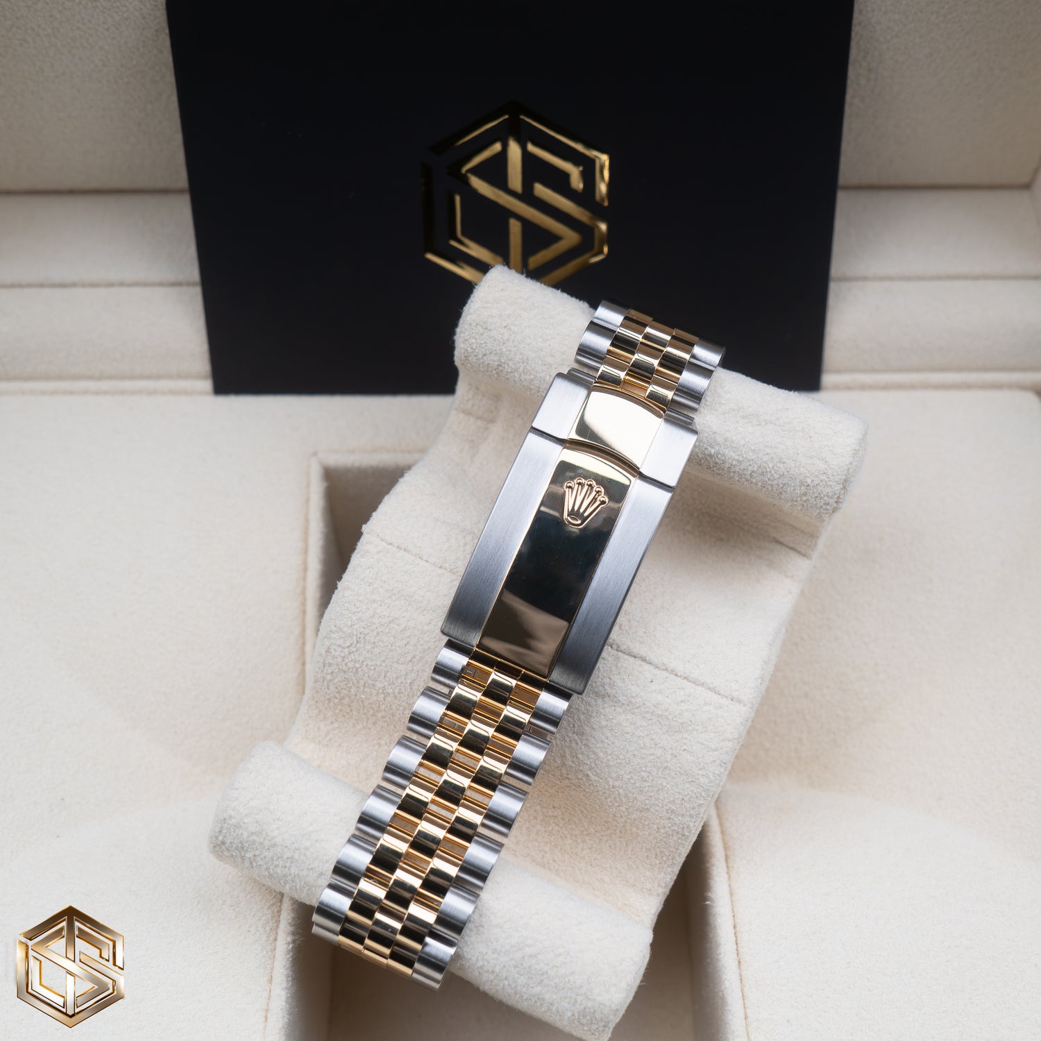 Rolex 126333 Datejust 41 Champagne Diamond Dial Bi-Metal Jubilee Bracelet 2022 Full Set Watch
