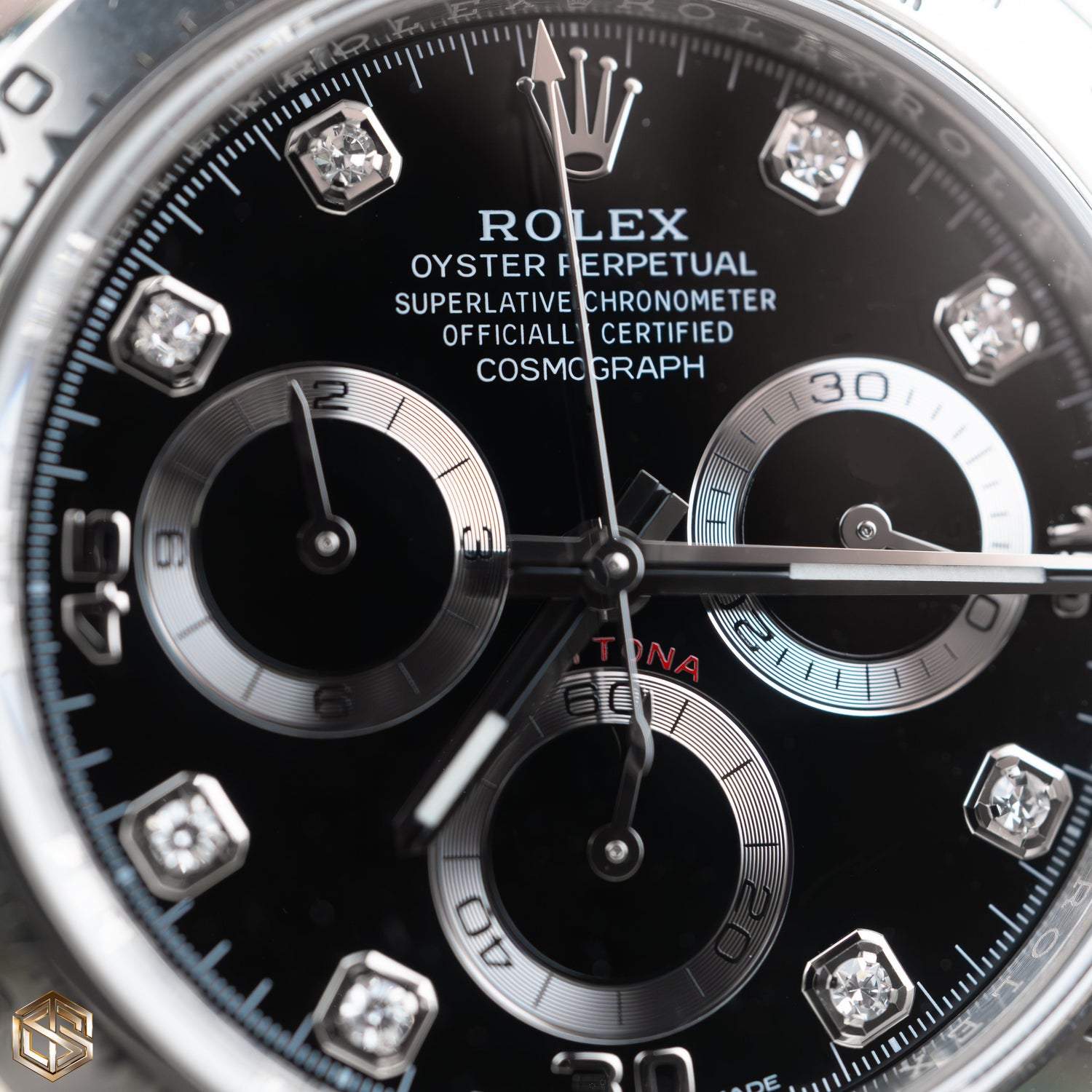 Rolex 116509 Daytona White Gold Black Diamond Dial 2022 Full UK Set Watch