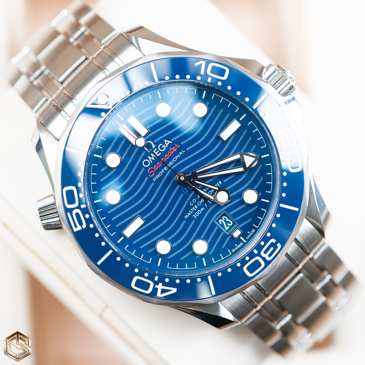 Omega 210.30.42.20.03.001 Seamaster Diver 300m Blue Dial 2024 Watch