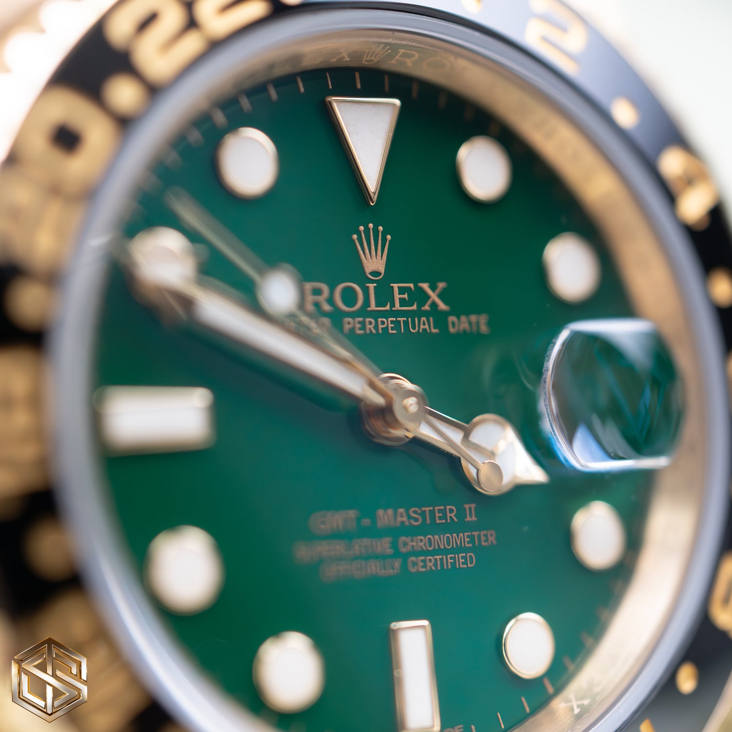 Rolex 116718LN GMT-Master II RARE Green Dial 2015 Serviced by Rolex 2024 Full Set Watch