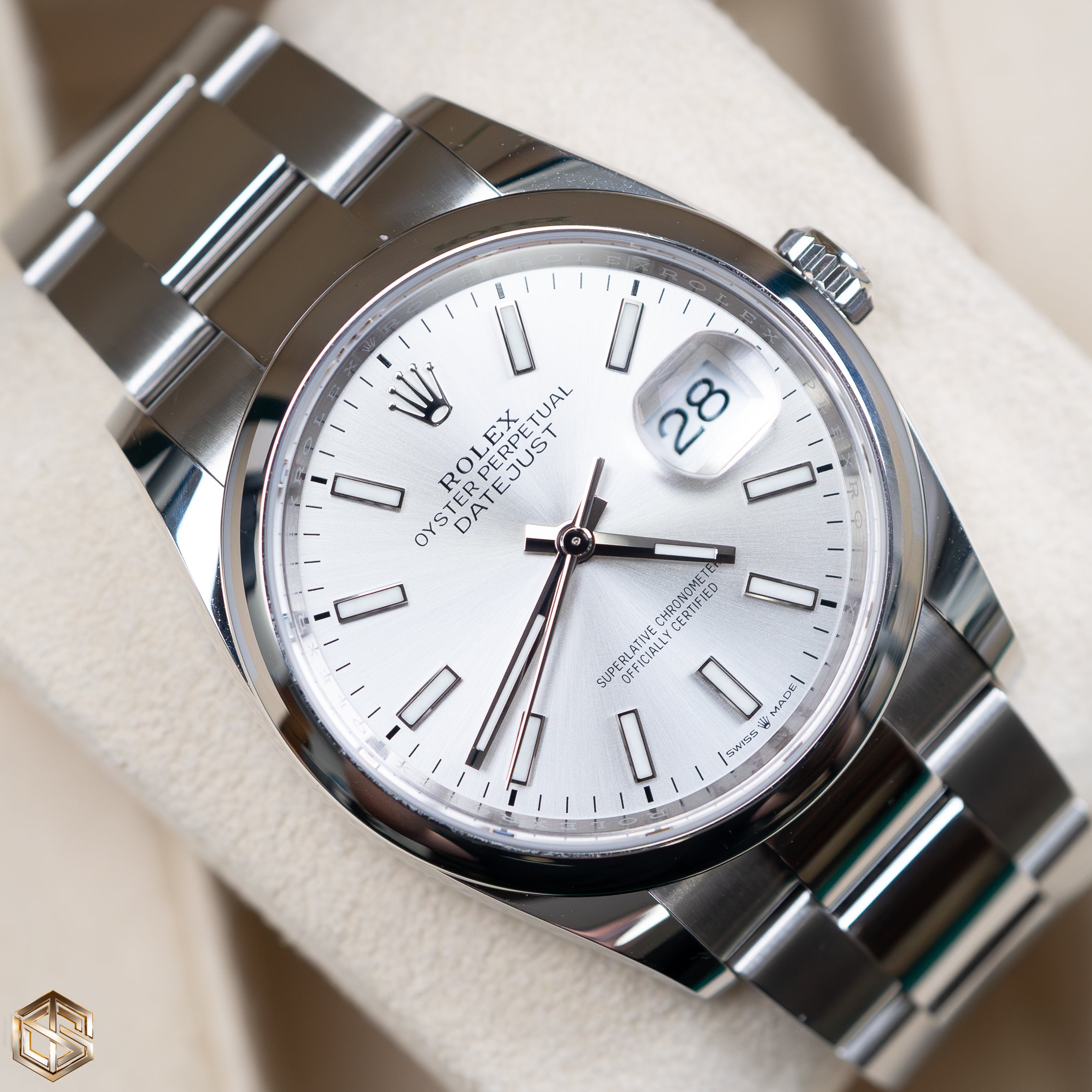 Rolex 126200 silver new arrivals