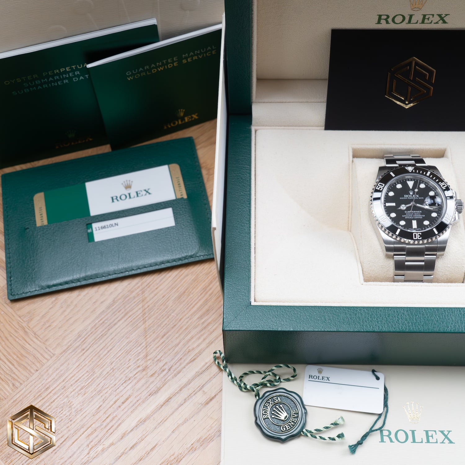 Rolex 116610LN Submariner Date Discontinued 40mm 2018 Full Set Watch