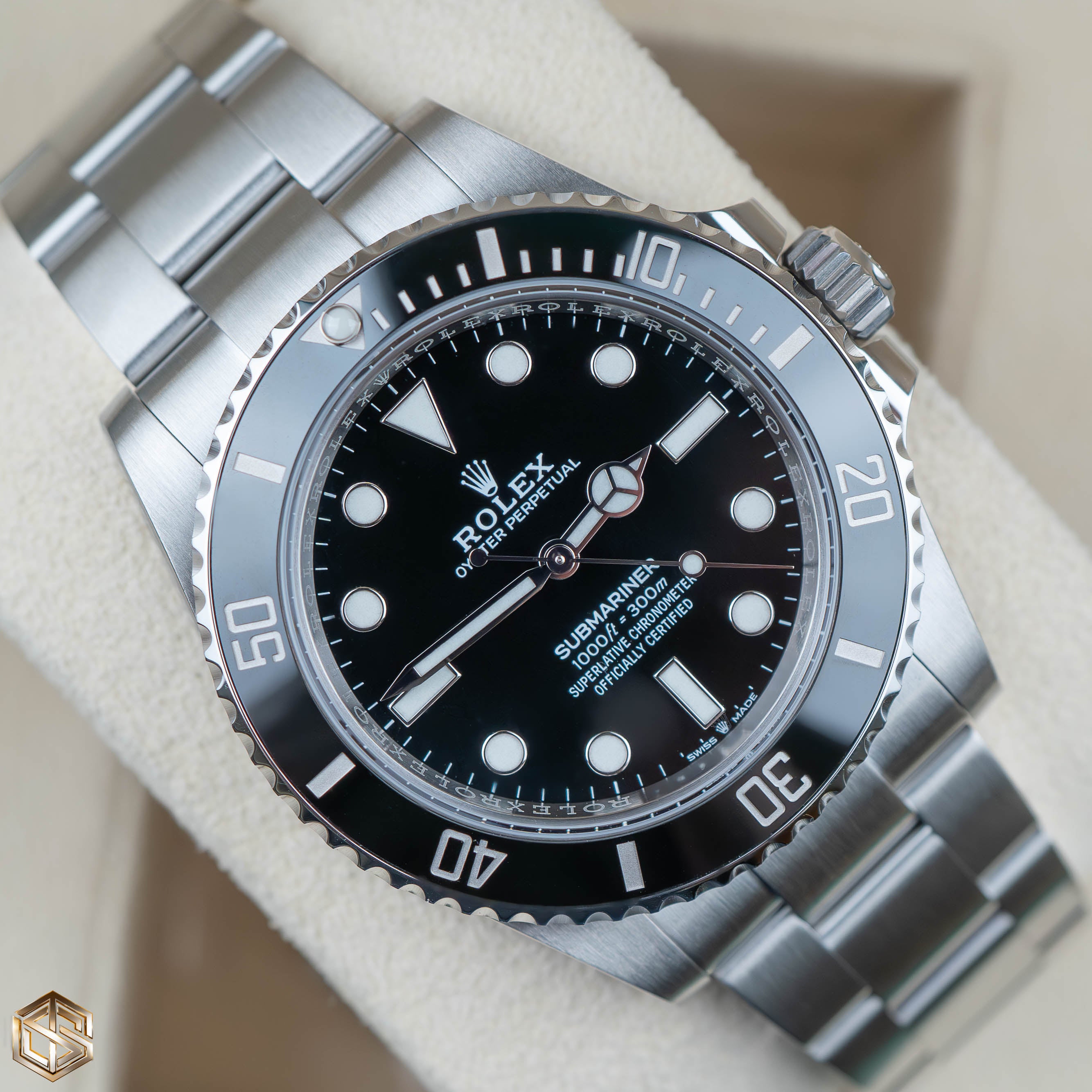 Rolex 124060 Submariner No Date 41mm 2022 Full Set Watch