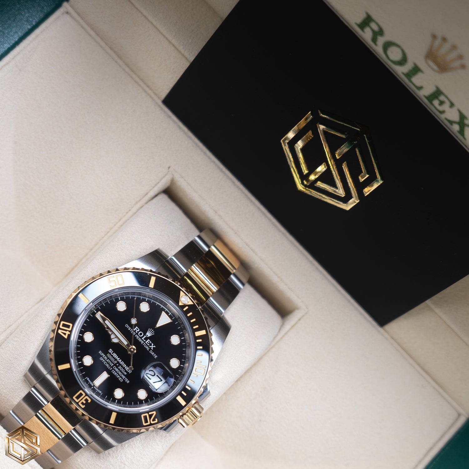 Rolex 116613LN Submariner Date Bi-Metal Black Dial 2020 Full Set Watch