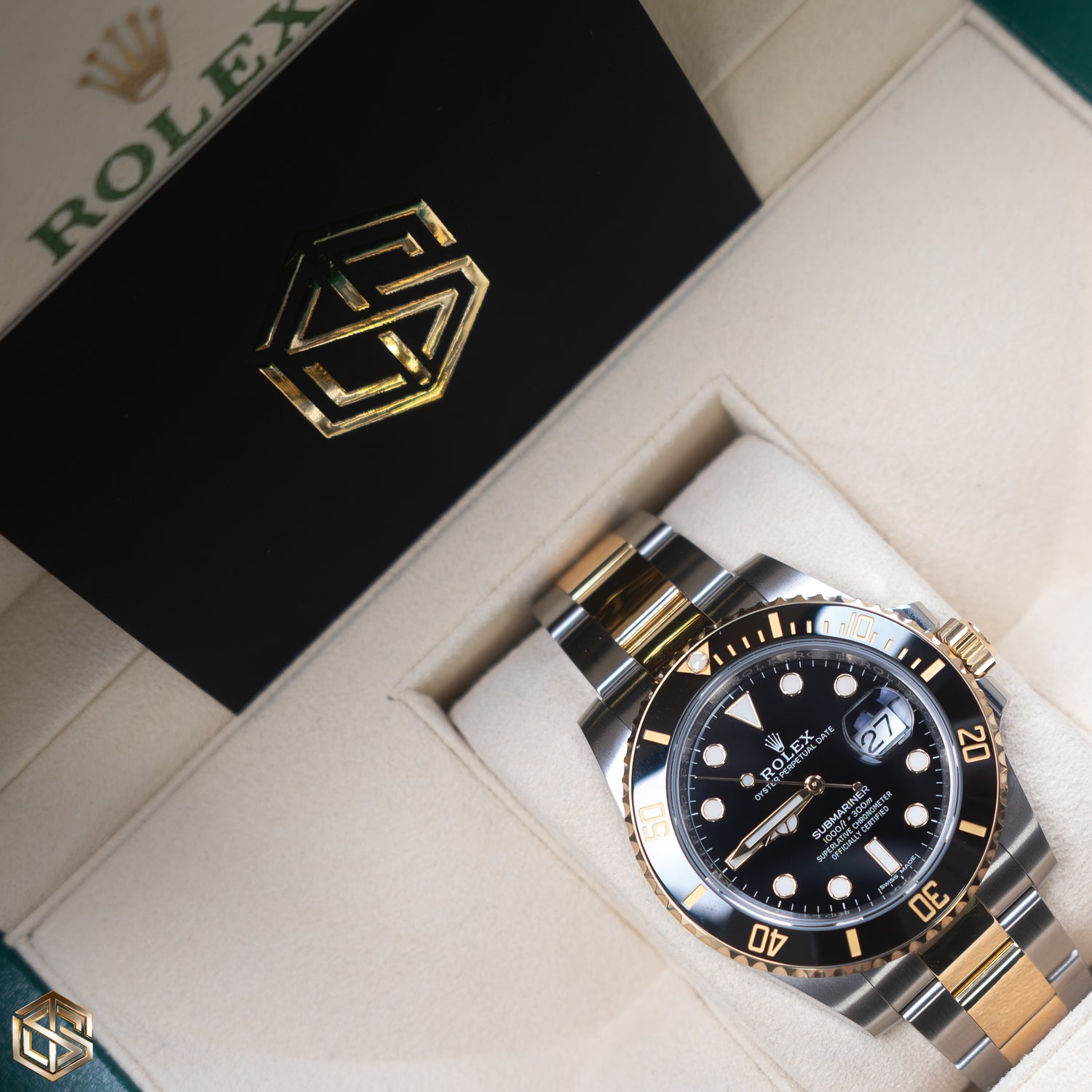 Rolex 116613LN Submariner Date Bi-Metal Black Dial 2020 Full Set Watch