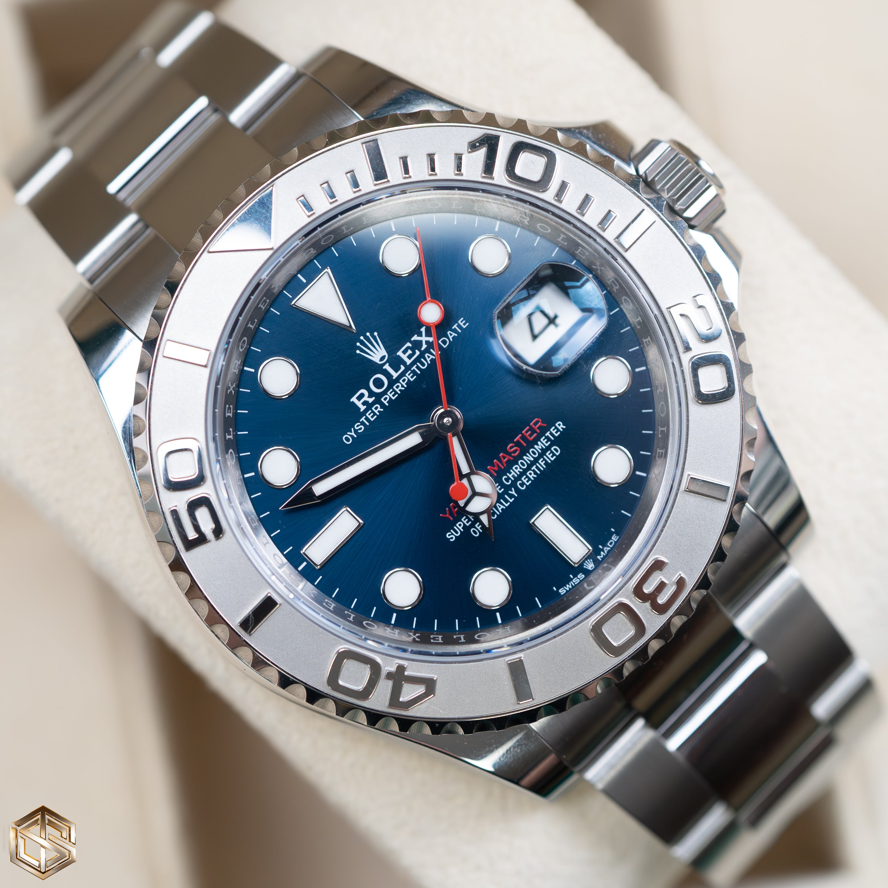 Rolex yacht master 1 blue dial sale