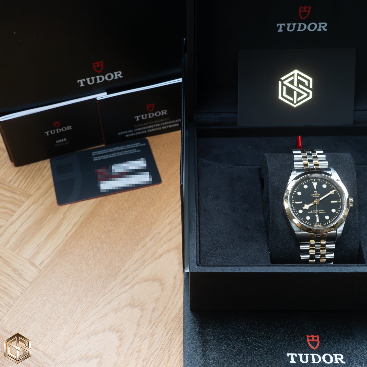 Tudor Black Bay 41mm 79683 Black Dial Bi-Metal 2022 Full Set Watch