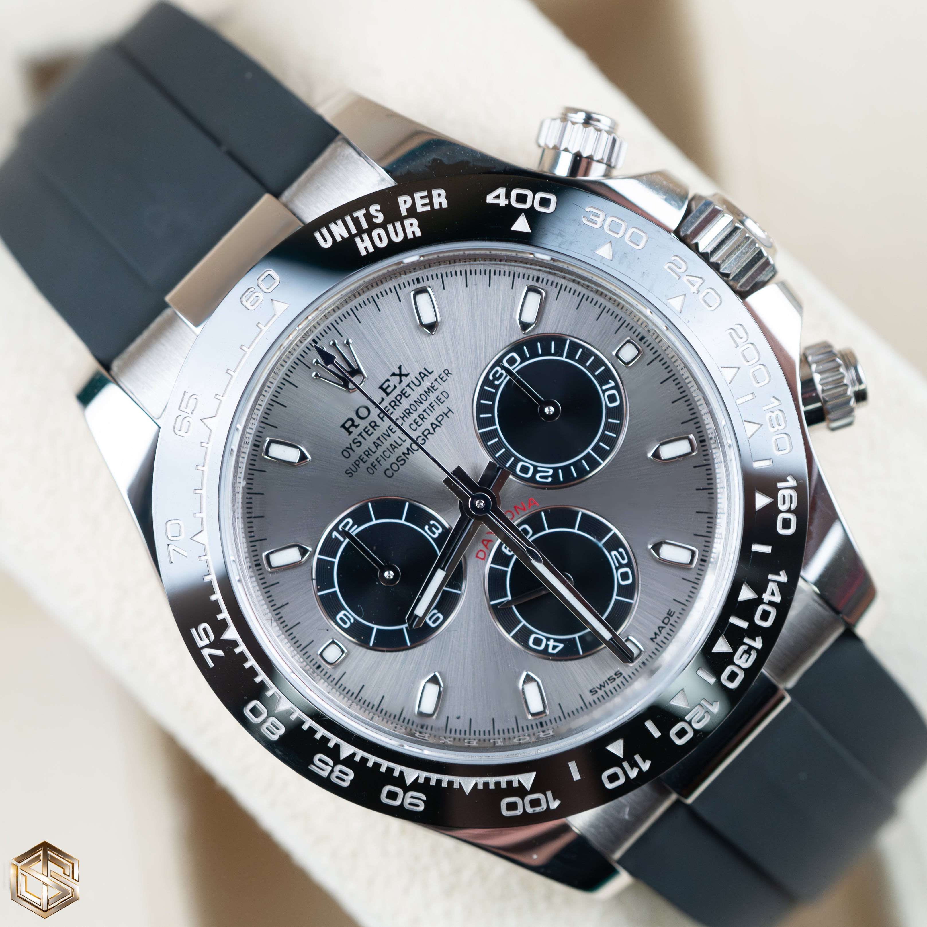 Rolex 116519LN Cosmograph Daytona White Gold Oyster Flex Ghost