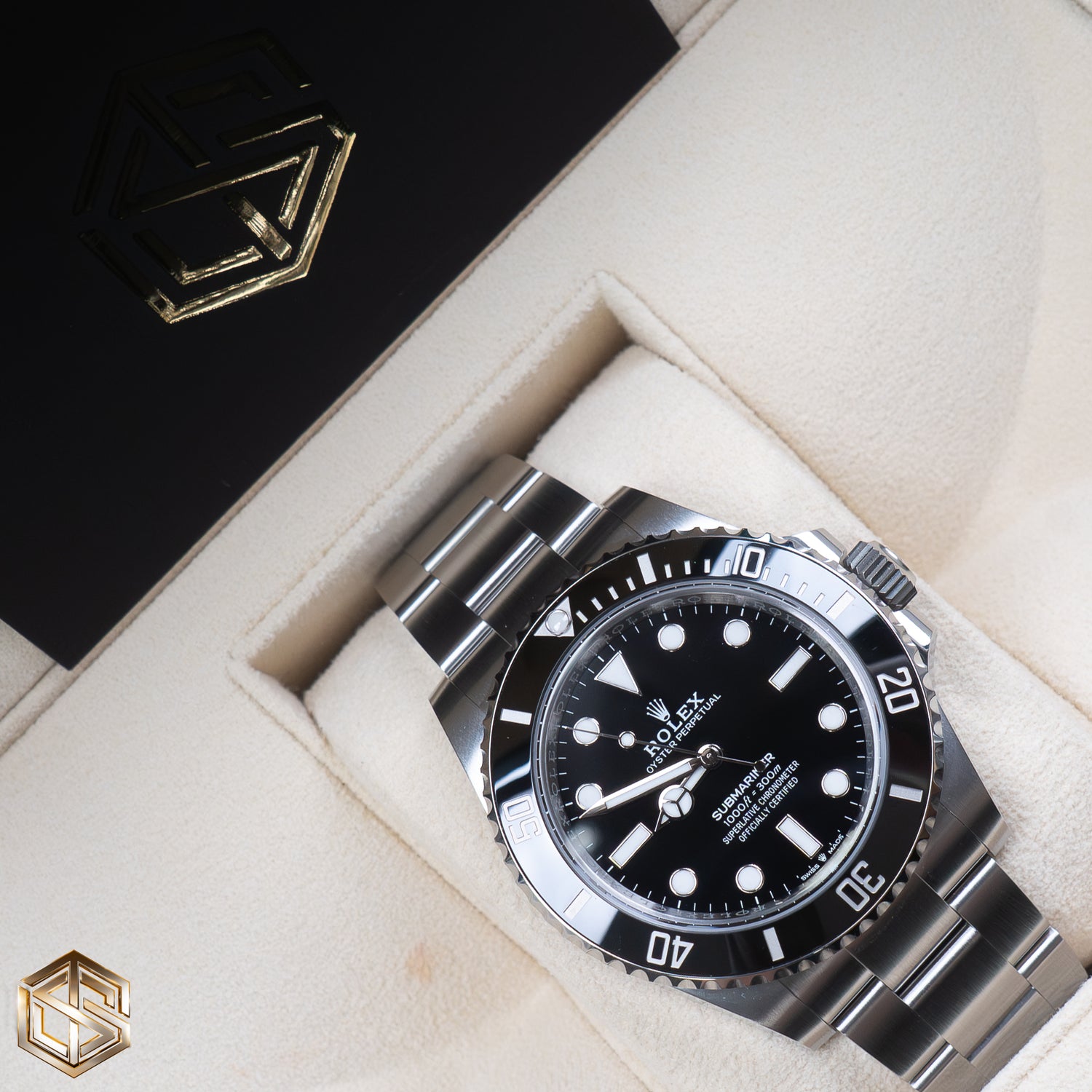 Rolex 124060 Submariner No Date 41mm 2020 Full Set Watch