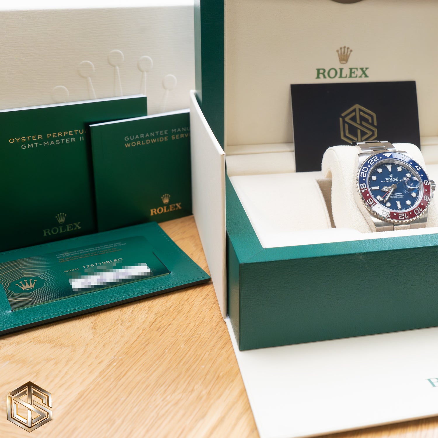 Rolex 126719BLRO Blue Dial White Gold GMT-Master II 'Pepsi' Oyster Bracelet 2022 Watch