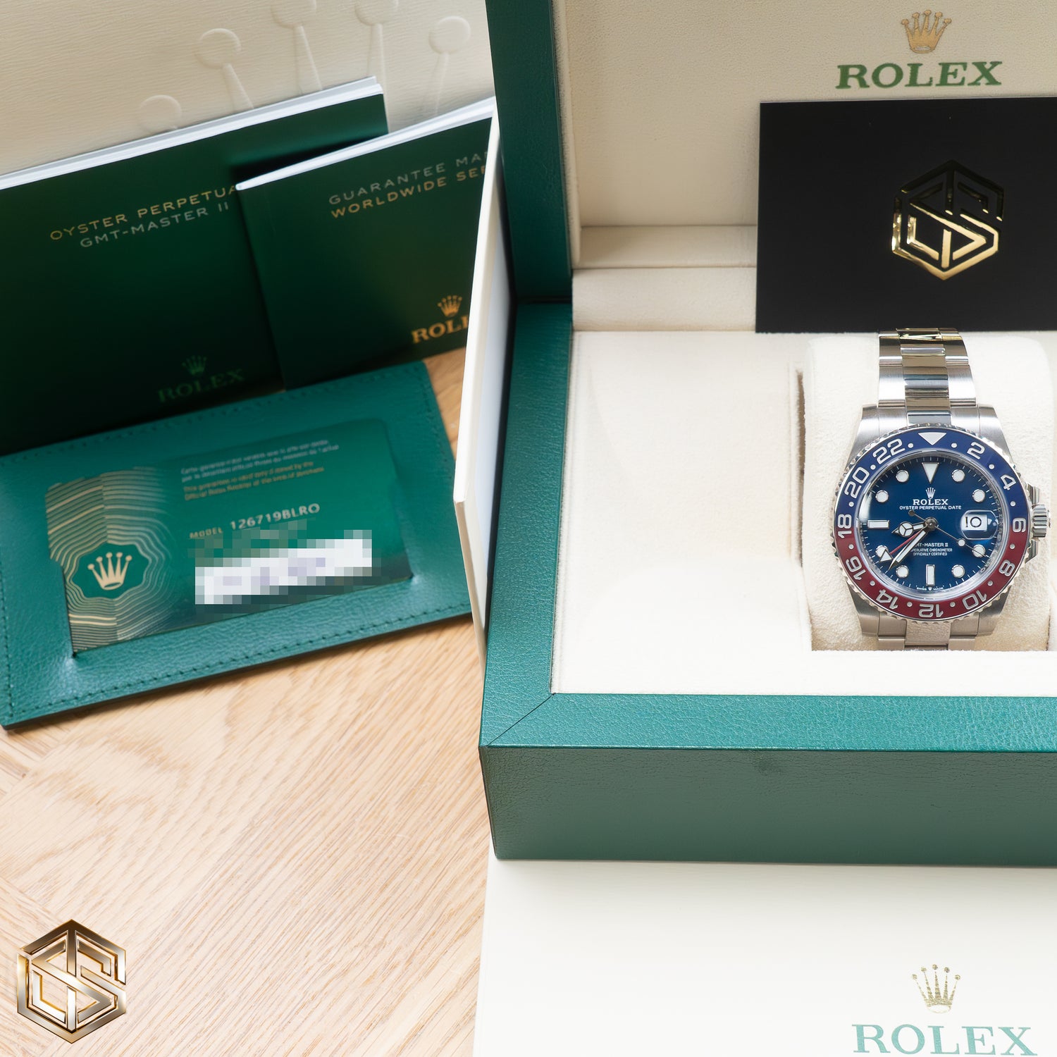 Rolex 126719BLRO Blue Dial White Gold GMT-Master II 'Pepsi' Oyster Bracelet 2022 Watch