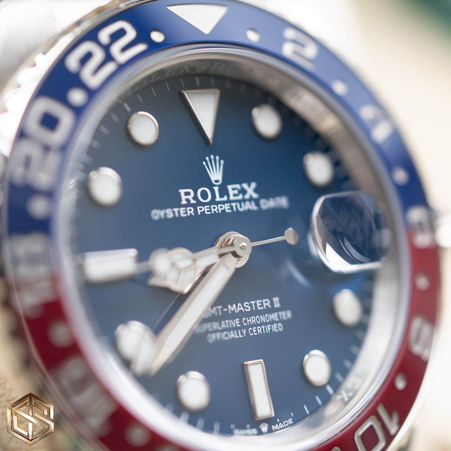 Rolex 126719BLRO Blue Dial White Gold GMT-Master II 'Pepsi' Oyster Bracelet 2022 Watch