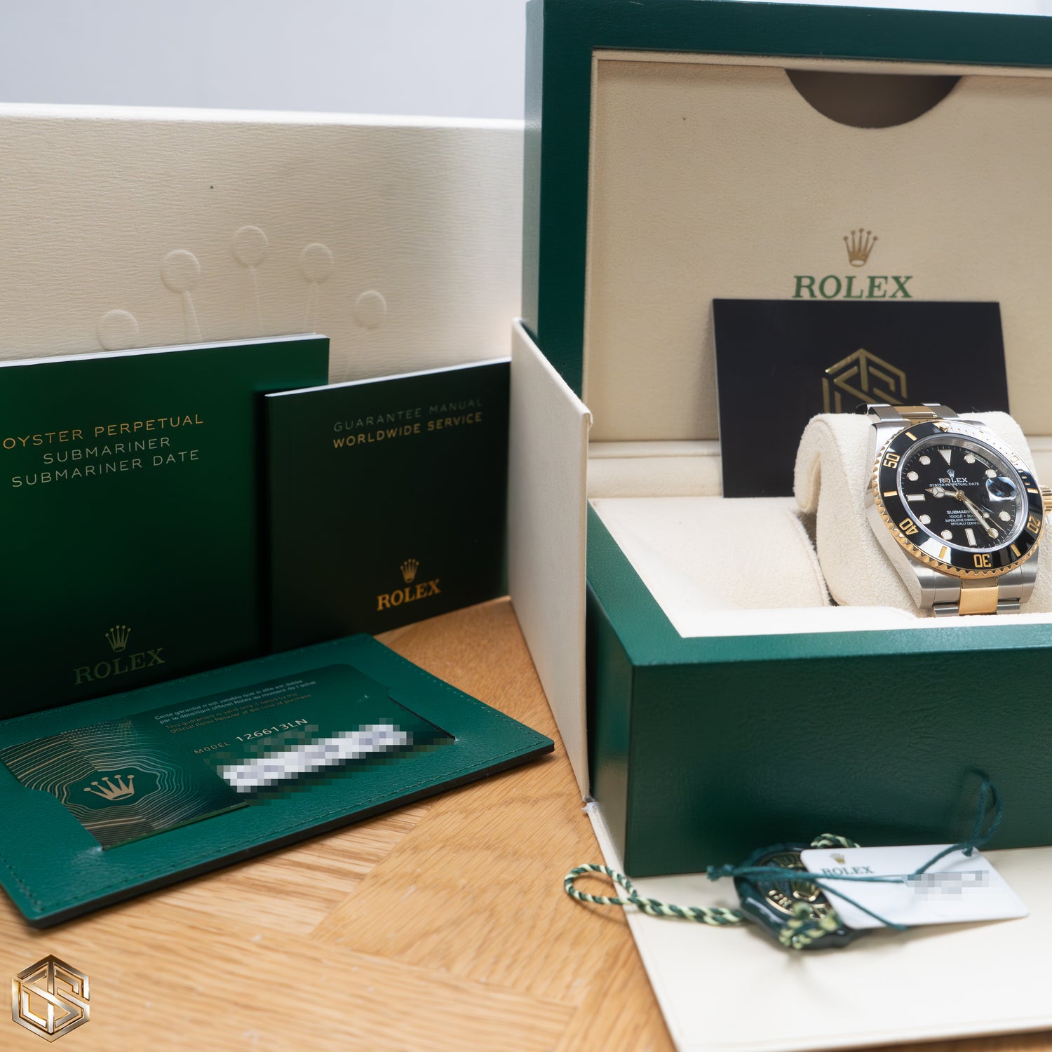 Rolex 126613LN Submariner Date Bi-Metal Black Dial 41mm 2021 Full Set Watch