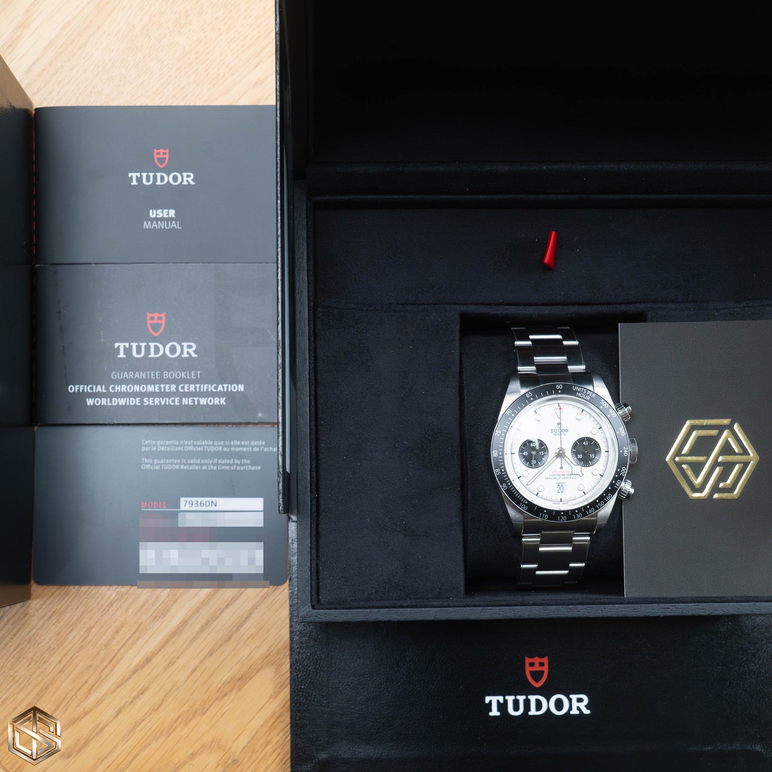 Tudor 79360N Black Bay Chrono White 'Panda Dial 41mm 2023 Full Set Watch