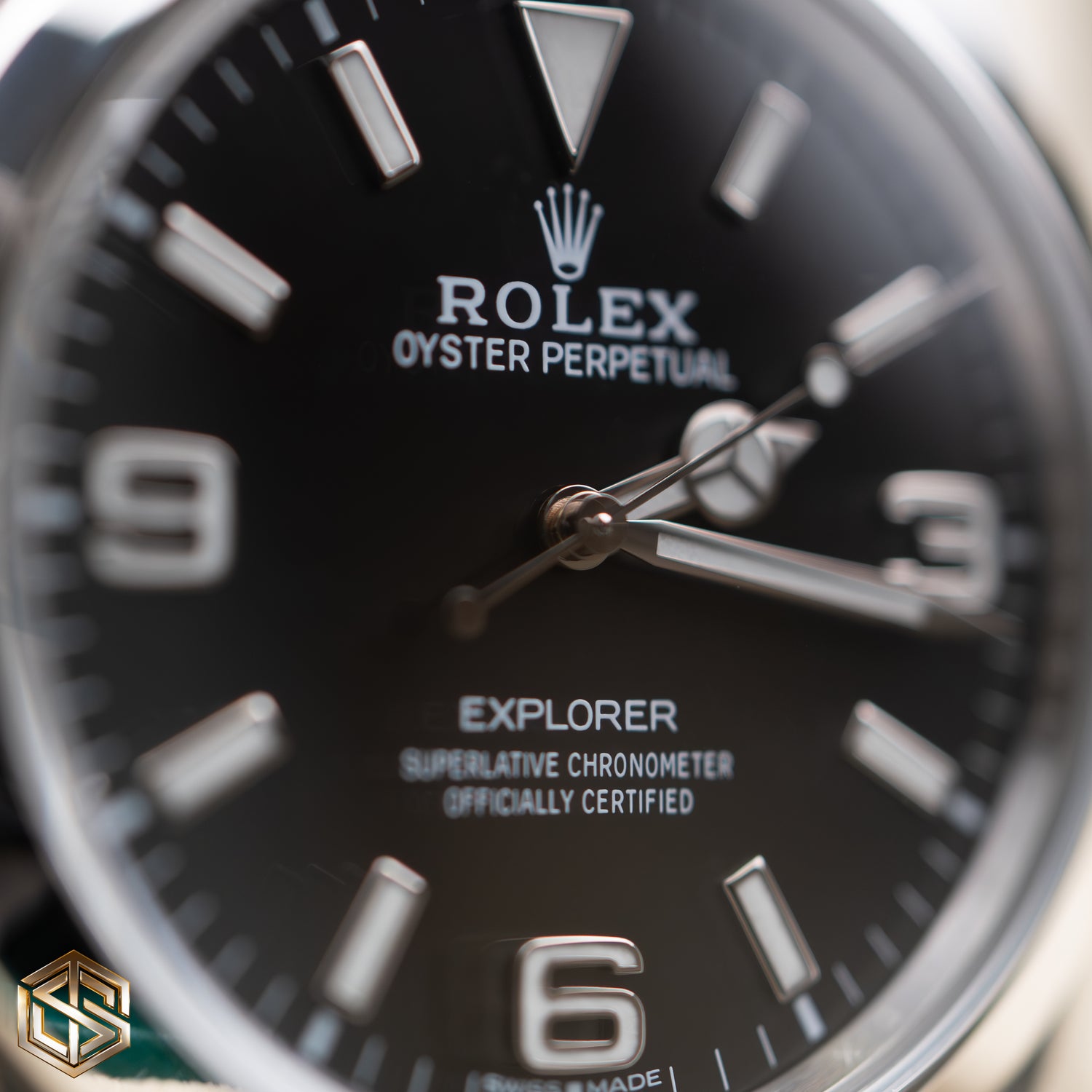 Rolex 214270 Explorer 39mm Black Dial 2017 Full Set Watch