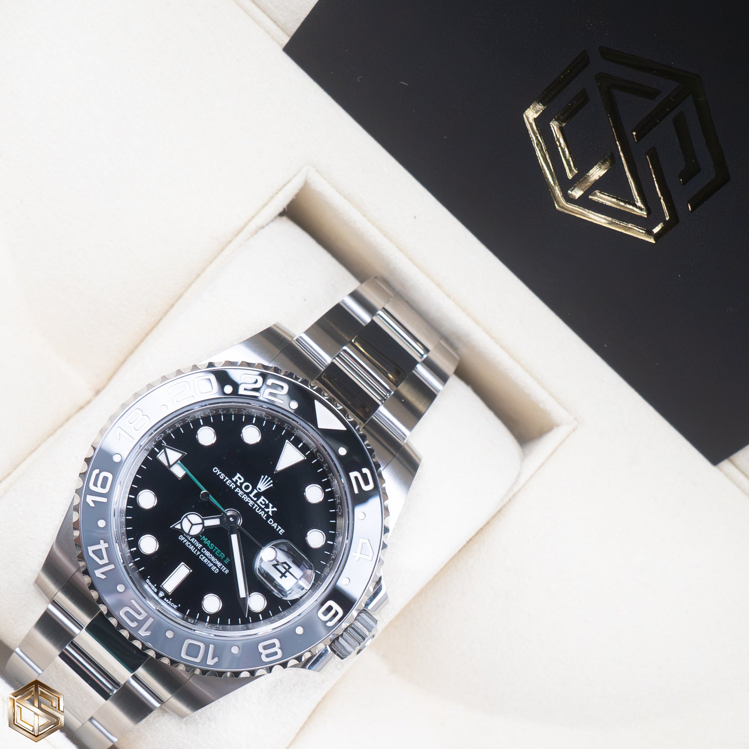 Rolex 126710GRNR 2024 NEW MODEL GMT-Master II 'Bruce Wayne' Oyster Full Set Watch