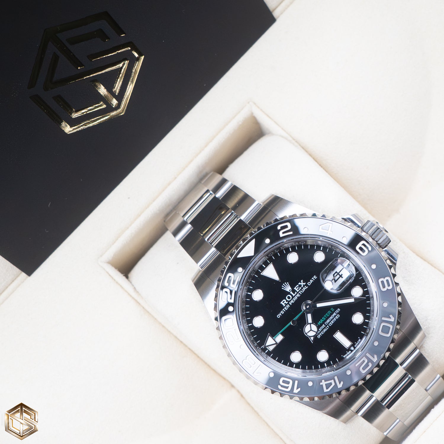 Rolex 126710GRNR 2024 NEW MODEL GMT-Master II 'Bruce Wayne' Oyster Full Set Watch